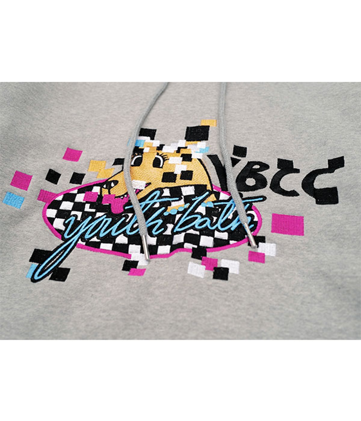 유쓰배쓰(YOUTHBATH) Doggy graphic Hoodie_gray