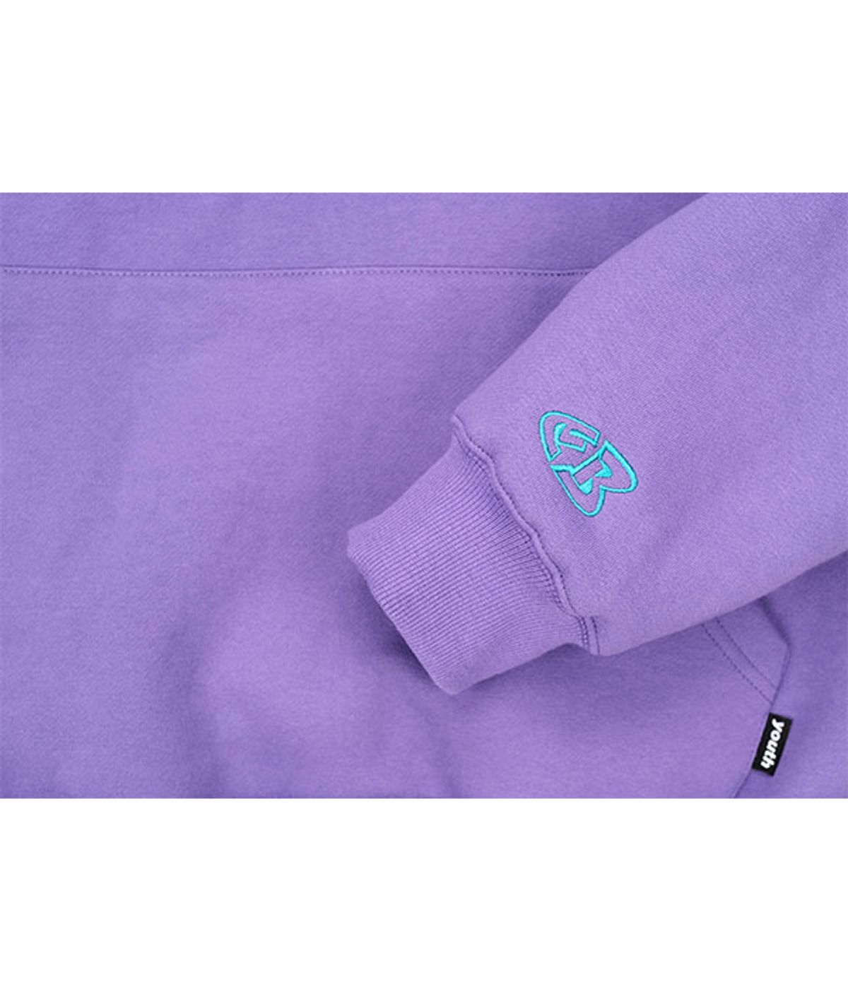 유쓰배쓰(YOUTHBATH) Doggy Graphic Hoodie_Purple