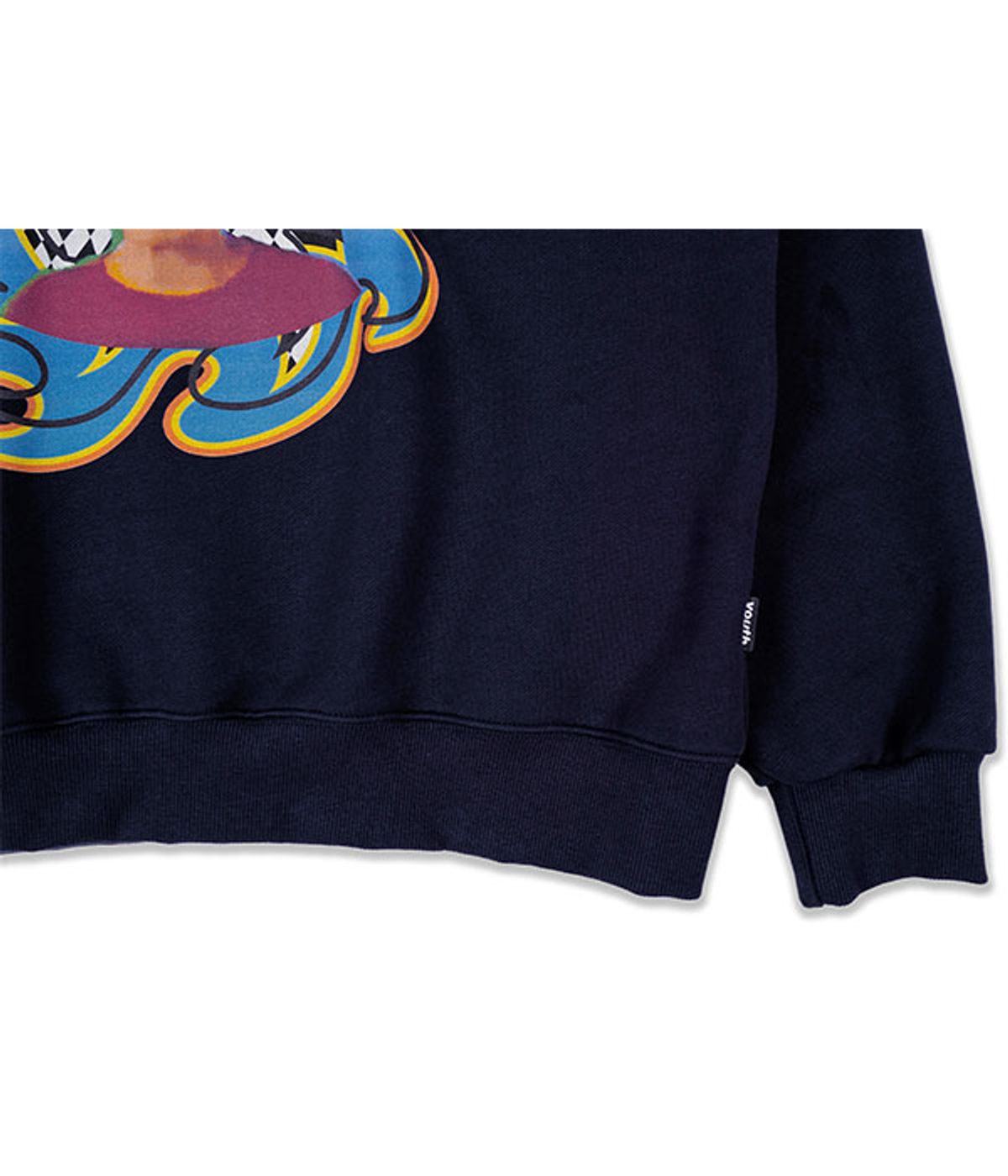 유쓰배쓰(YOUTHBATH) PUNK BOY RAGLAN SWEAT SHIRT_NAVY