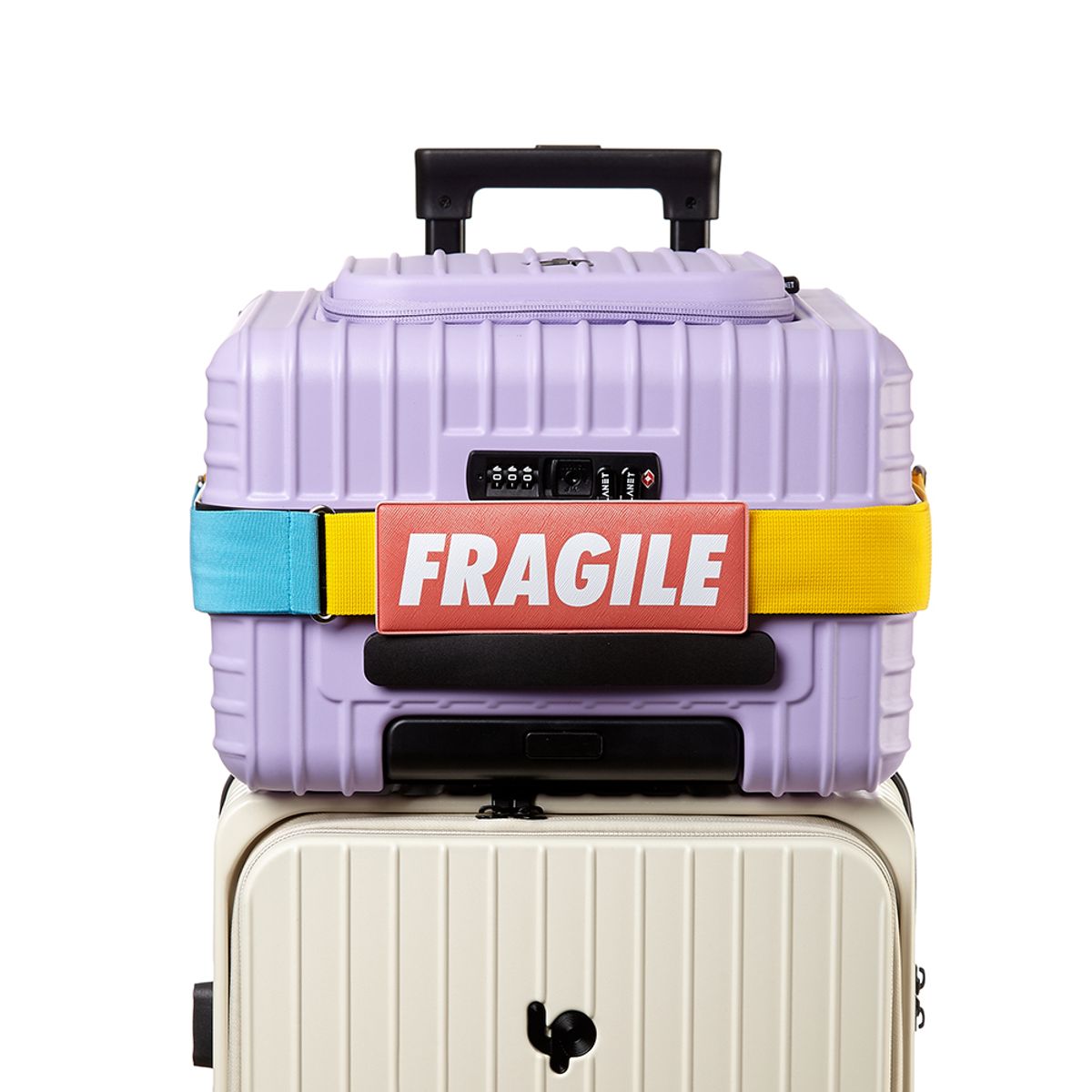 럭키플래닛(LUCKY PLANET) 고비욘드 엘라스틱 캐리어 벨트_Fragile