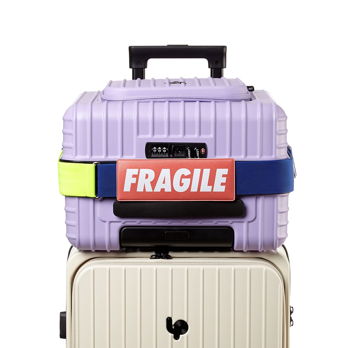 럭키플래닛(LUCKY PLANET) 고비욘드 엘라스틱 캐리어 벨트_Fragile