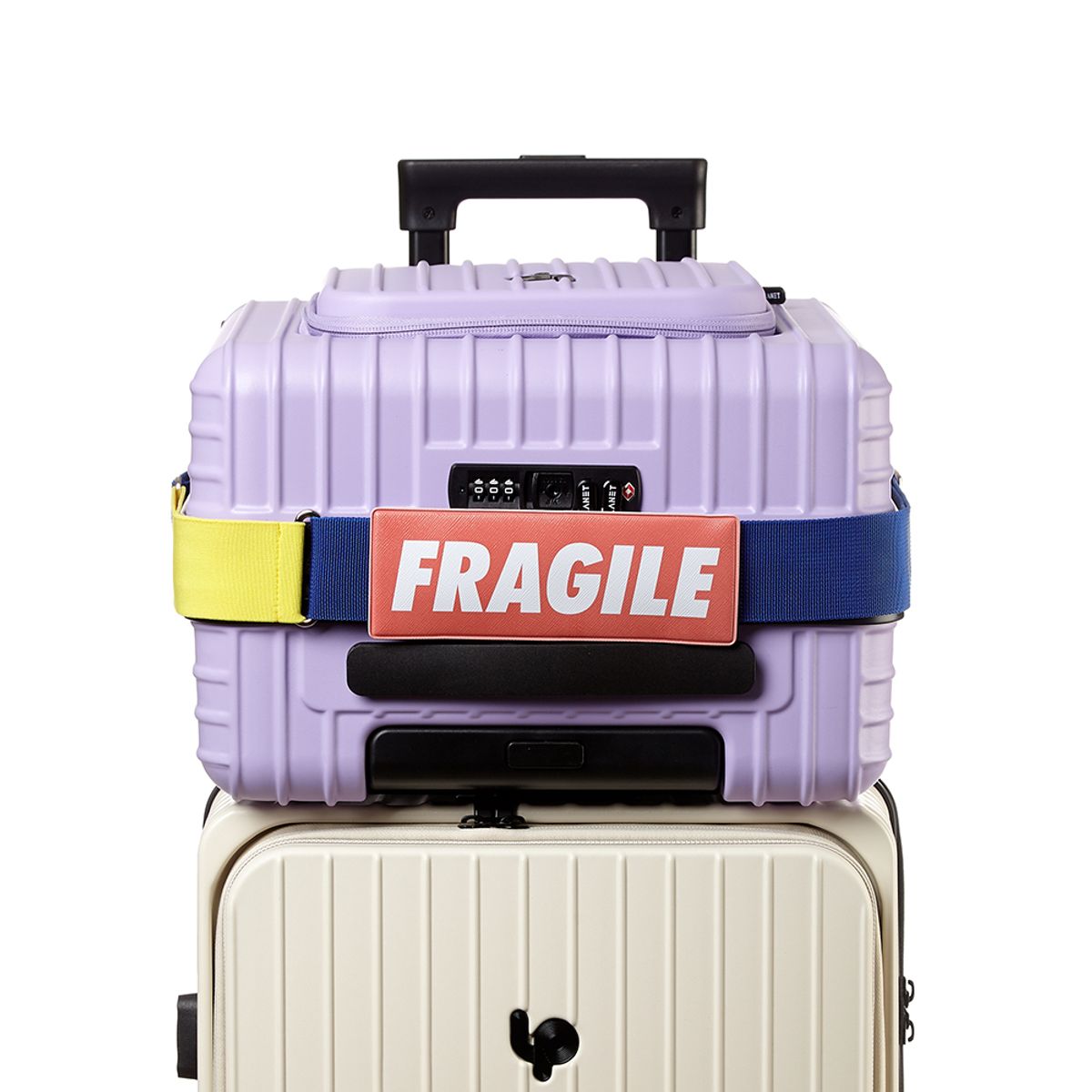 럭키플래닛(LUCKY PLANET) 고비욘드 엘라스틱 캐리어 벨트_Fragile