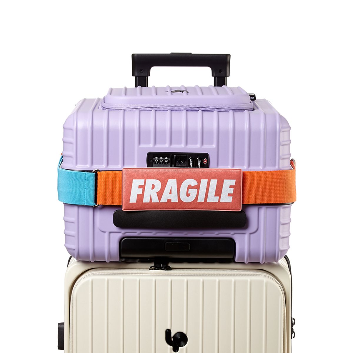 럭키플래닛(LUCKY PLANET) 고비욘드 엘라스틱 캐리어 벨트_Fragile