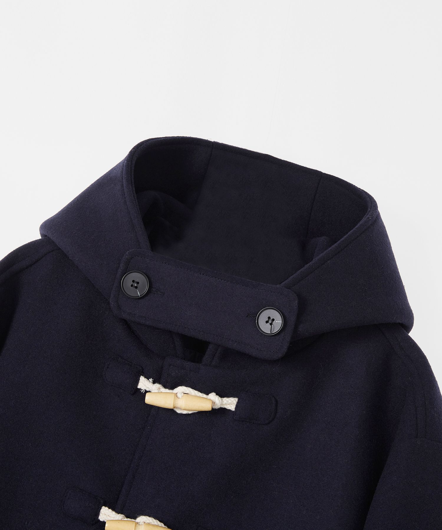 MUSINSA公式 | GLW オーバーサイズダッフルコートネイビー