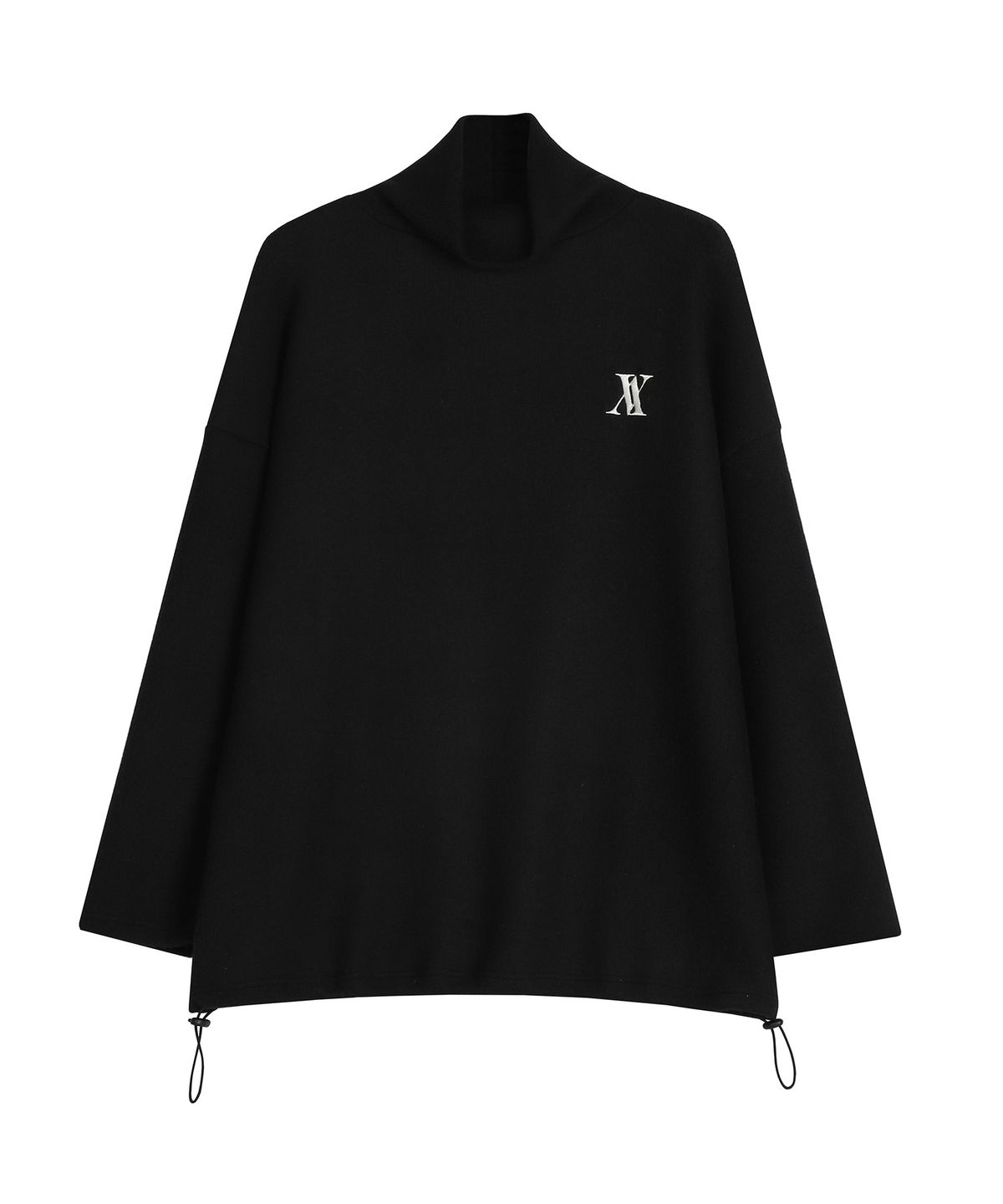 어반드레스(AVANDRESS) AV String Overfit Turtleneck BLACK