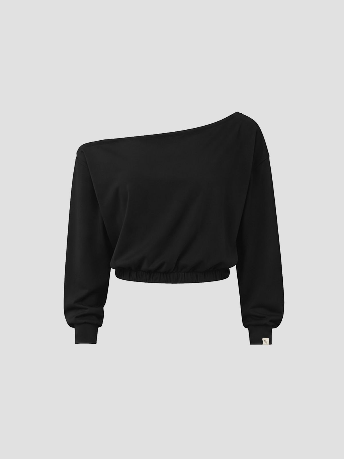 콘치웨어(CONCHWEAR) 루즈 플러피 맨투맨 (블랙)