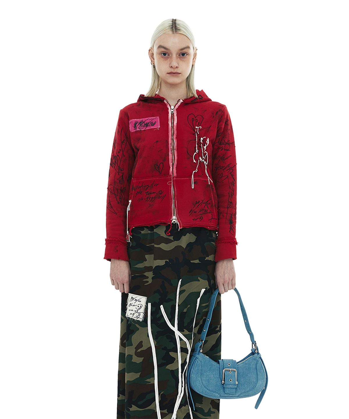 오소이(OSOI) HOBO BROCLE [DENIM SKY]