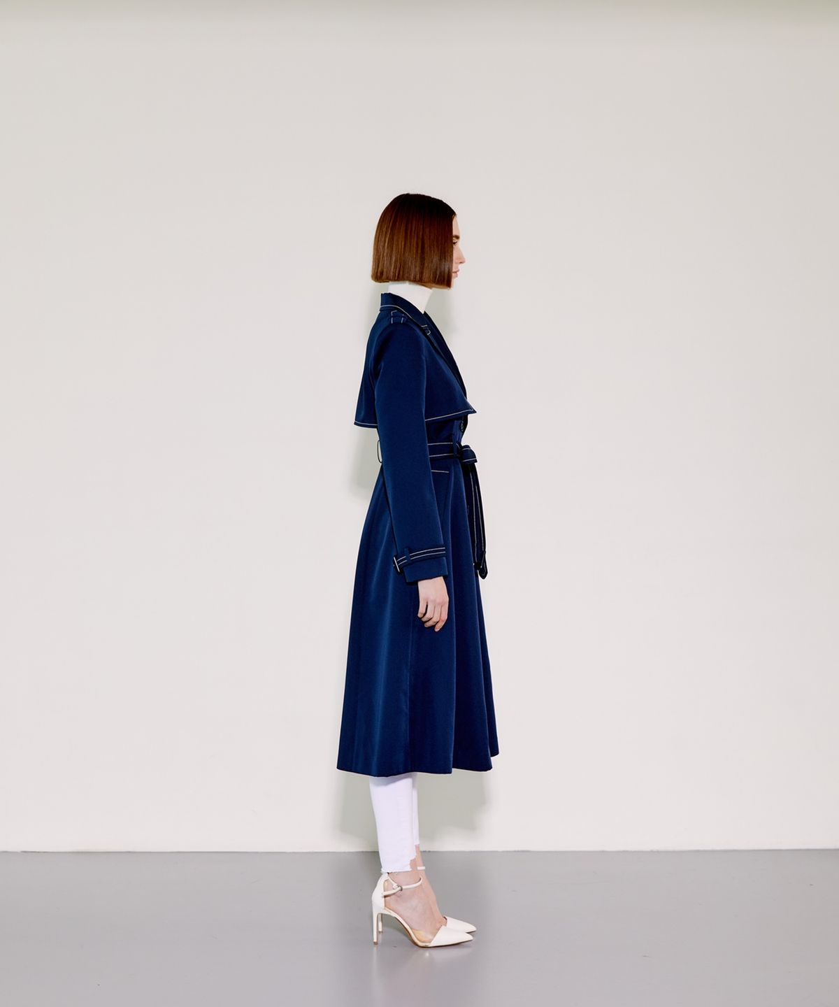 채뉴욕(CHAENEWYORK) The tailored trench coat [NAVY]