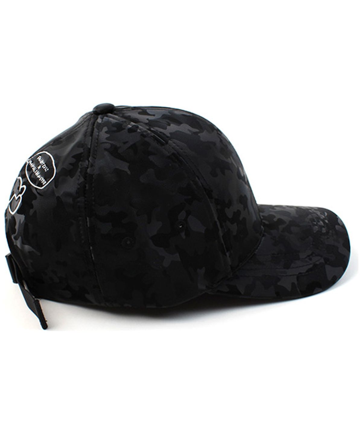 유니버셜 케미스트리(UNIVERSAL CHEMISTRY) FOREST CUBE Camo Leather Ballcap 카모가죽볼캡