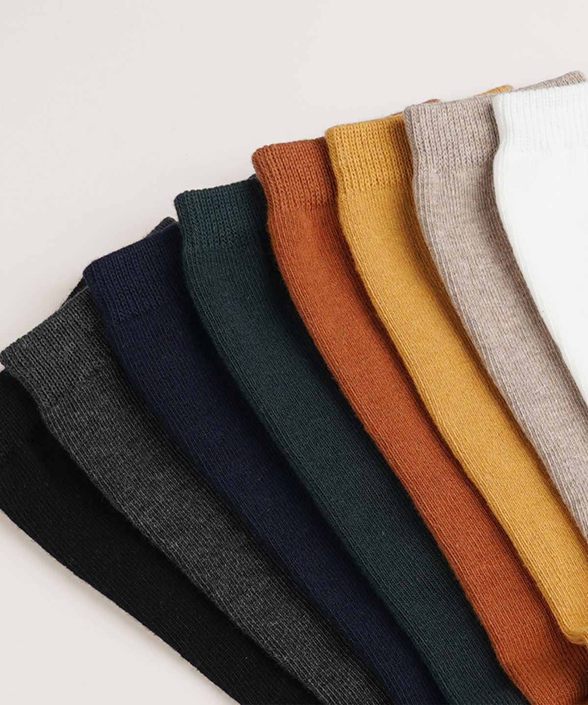 삭피엔스(SOCKPIENS) [8팩] 20cm 무지 긴목 장목 양말