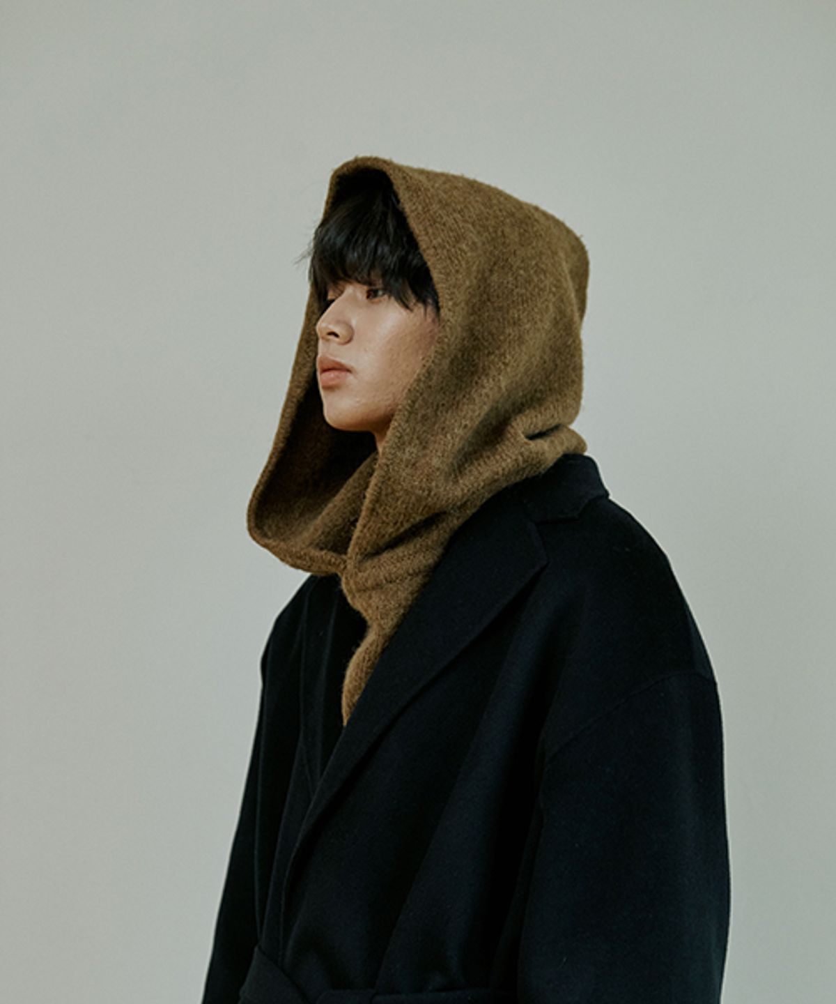 말렌(MALEN) 유니섹스 바라클라바 브라운