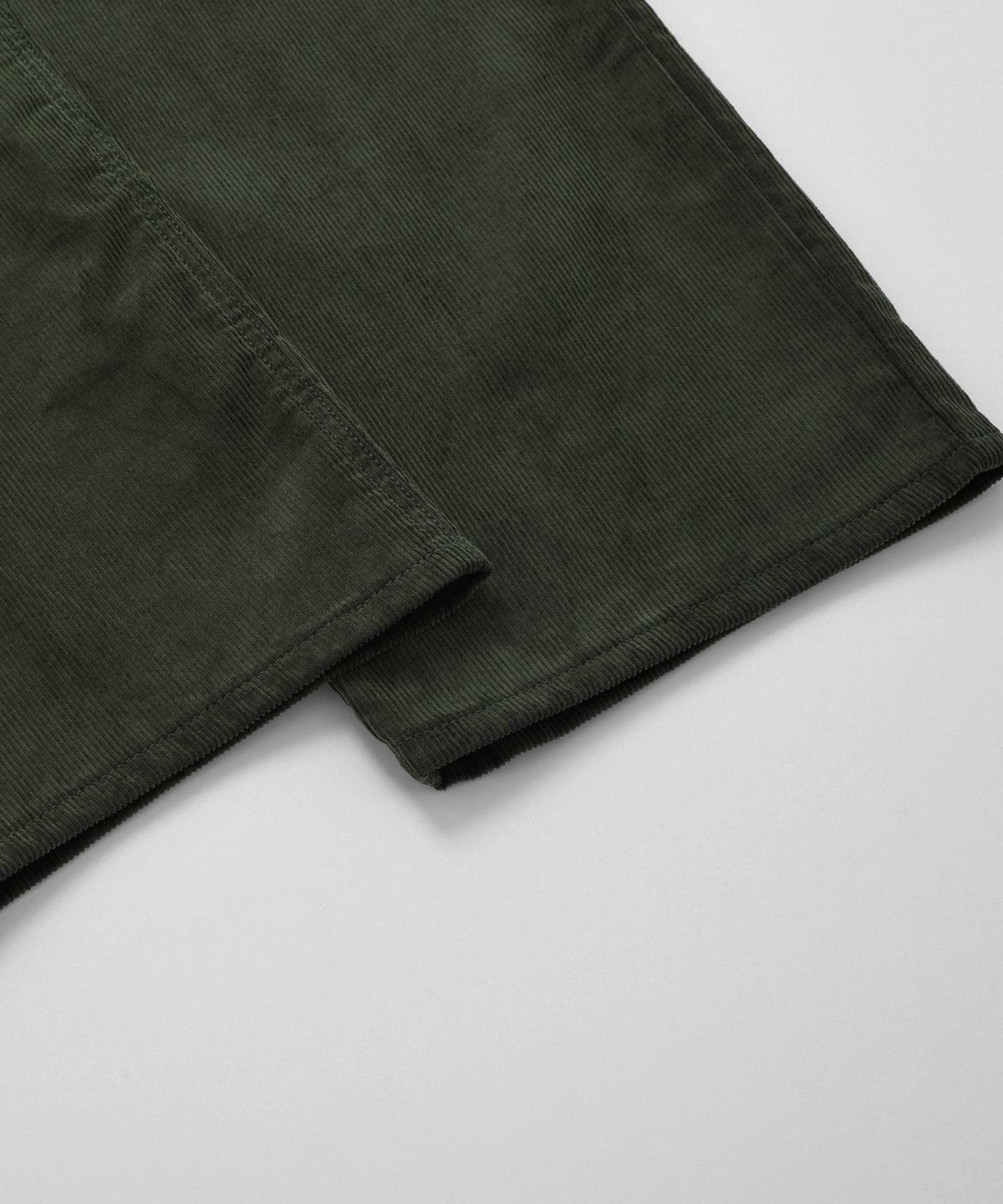 프리즘웍스(FRIZMWORKS) CORDUROY COMFORT TWO TUCK PANTS _ OLIVE