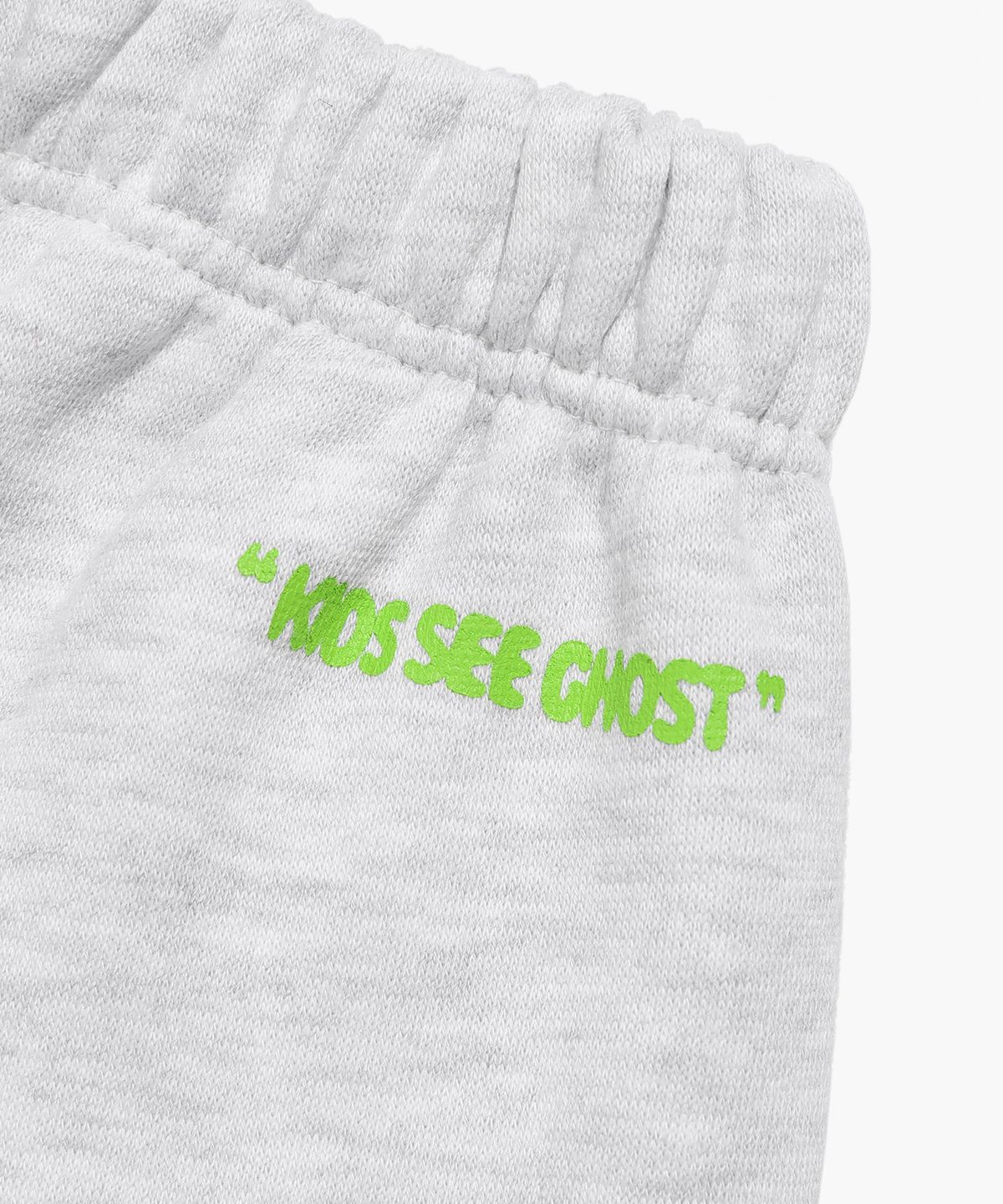 나이스고스트클럽 키즈(NICE GHOST CLUB KIDS) 키즈 오리지널 로고 스웻팬츠_라이트그레이(NG2CFCPA02A)