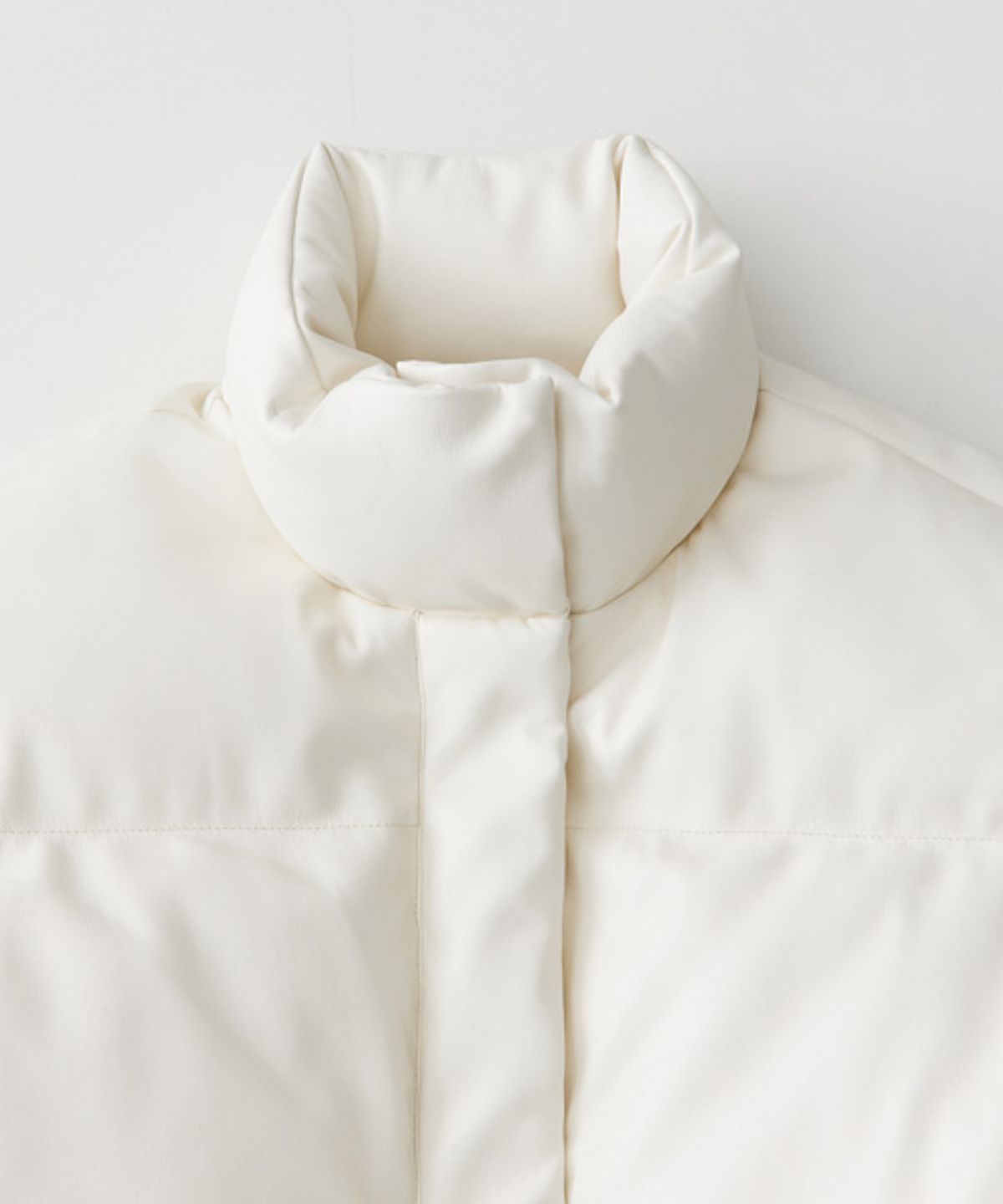 레이디 볼륨(LADY VOLUME) 7062-1 THINSULATE VEGAN LEATHER PADDING_IVORY