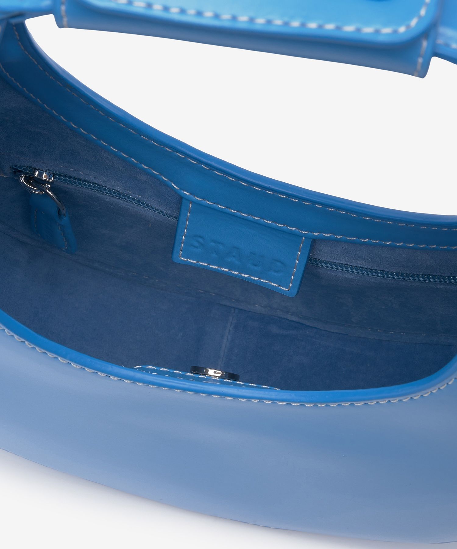 ショルダーバッグ・ポシェット Mini Moon Shoulder Bag Cloud Blue 079244AZU MUSINSA公式 | STAUD Mini Moon Shoulder Bag - Cloud Blue