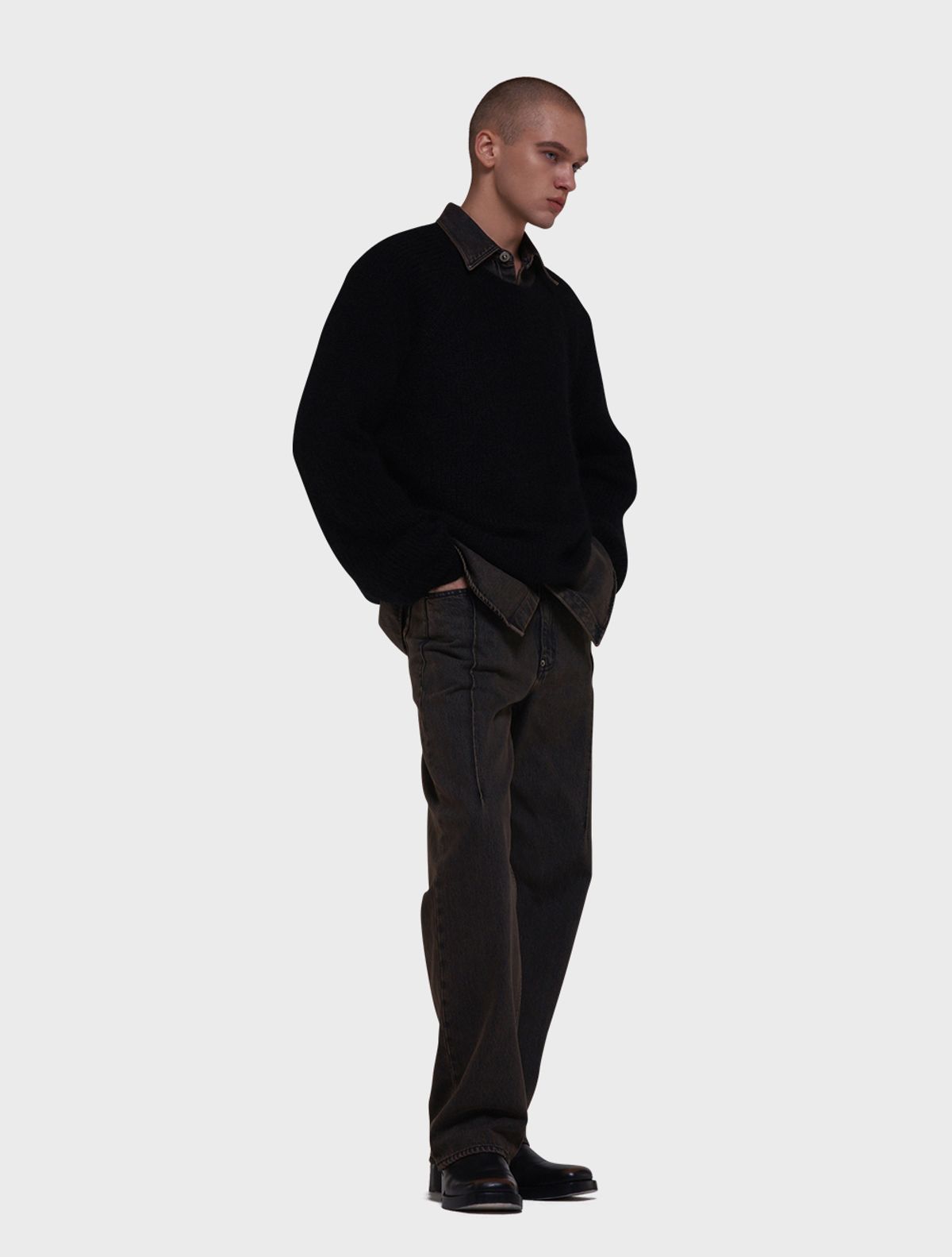 데호(DEHO) RUSTY DENIM [Rusty black]