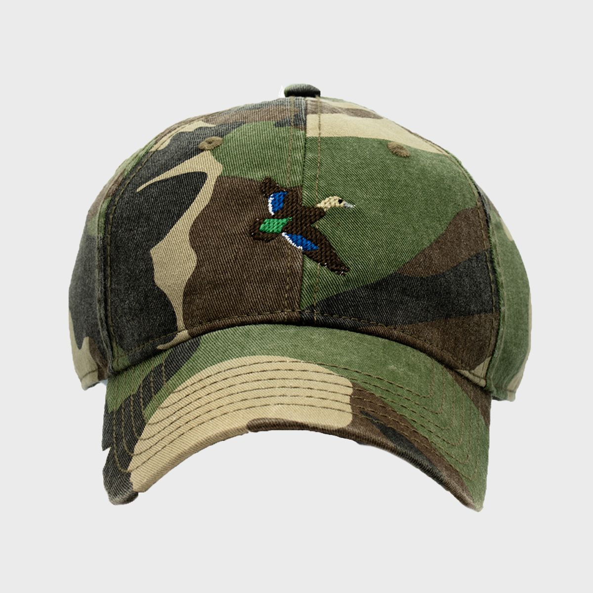 하딩레인(HARDING-LANE) Adult`s Hats Black Duck on Camo