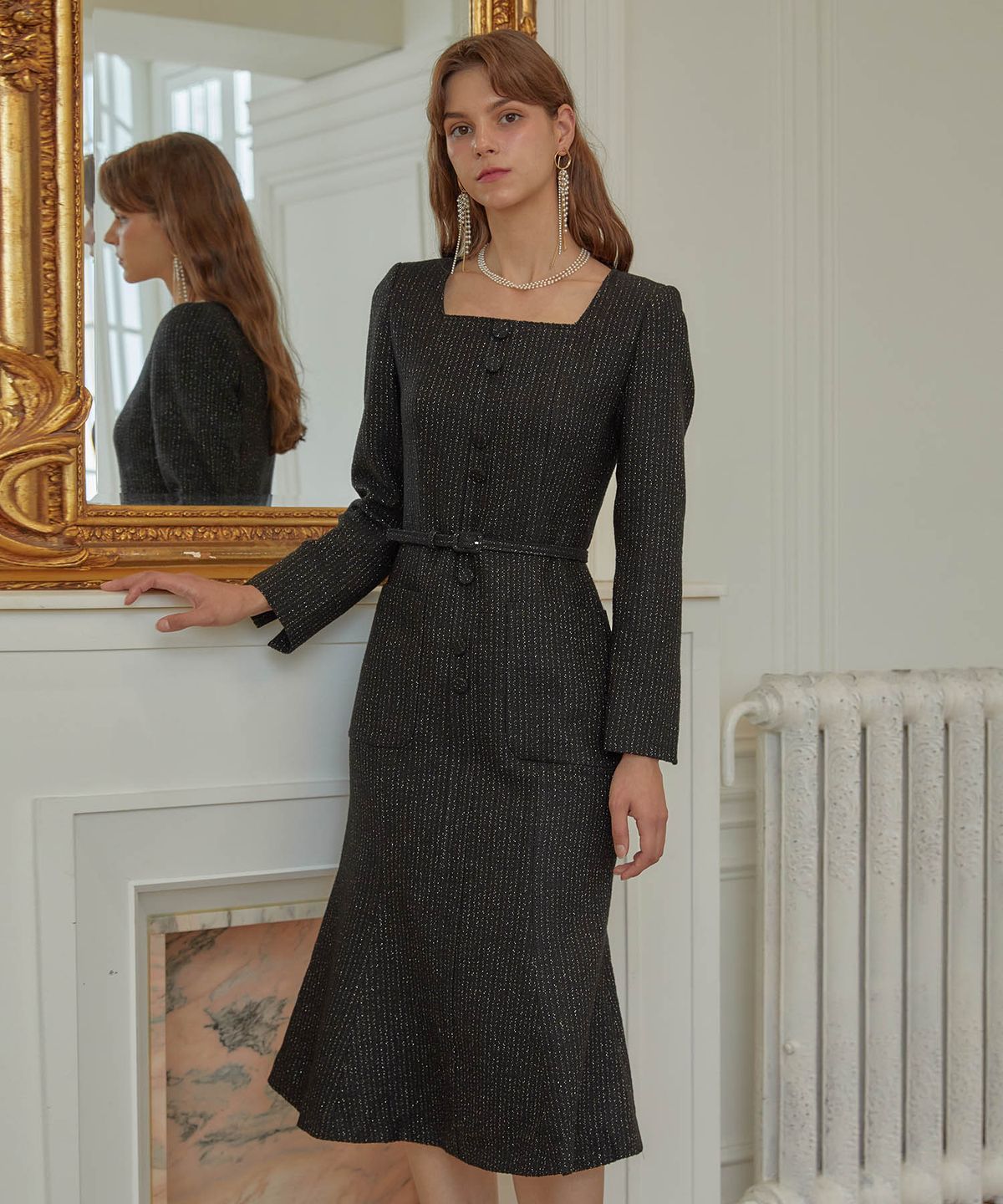 쥴리앤칼라(JULIY&CALLA) 22FW Calla60 EDO  Elsa OPS  Black