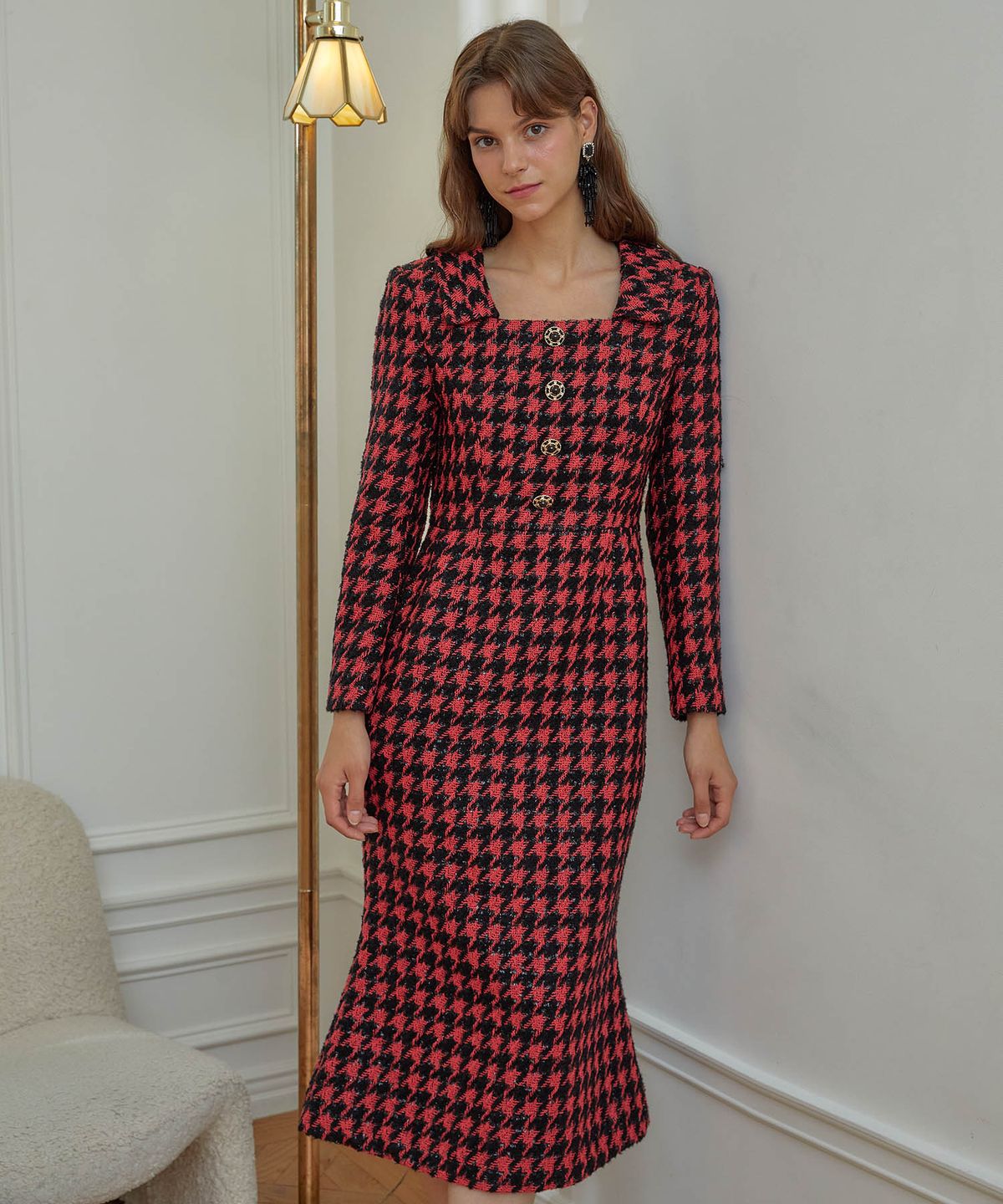 쥴리앤칼라(JULIY&CALLA) 22FW Calla59 EDO  Aerial OPS  Red