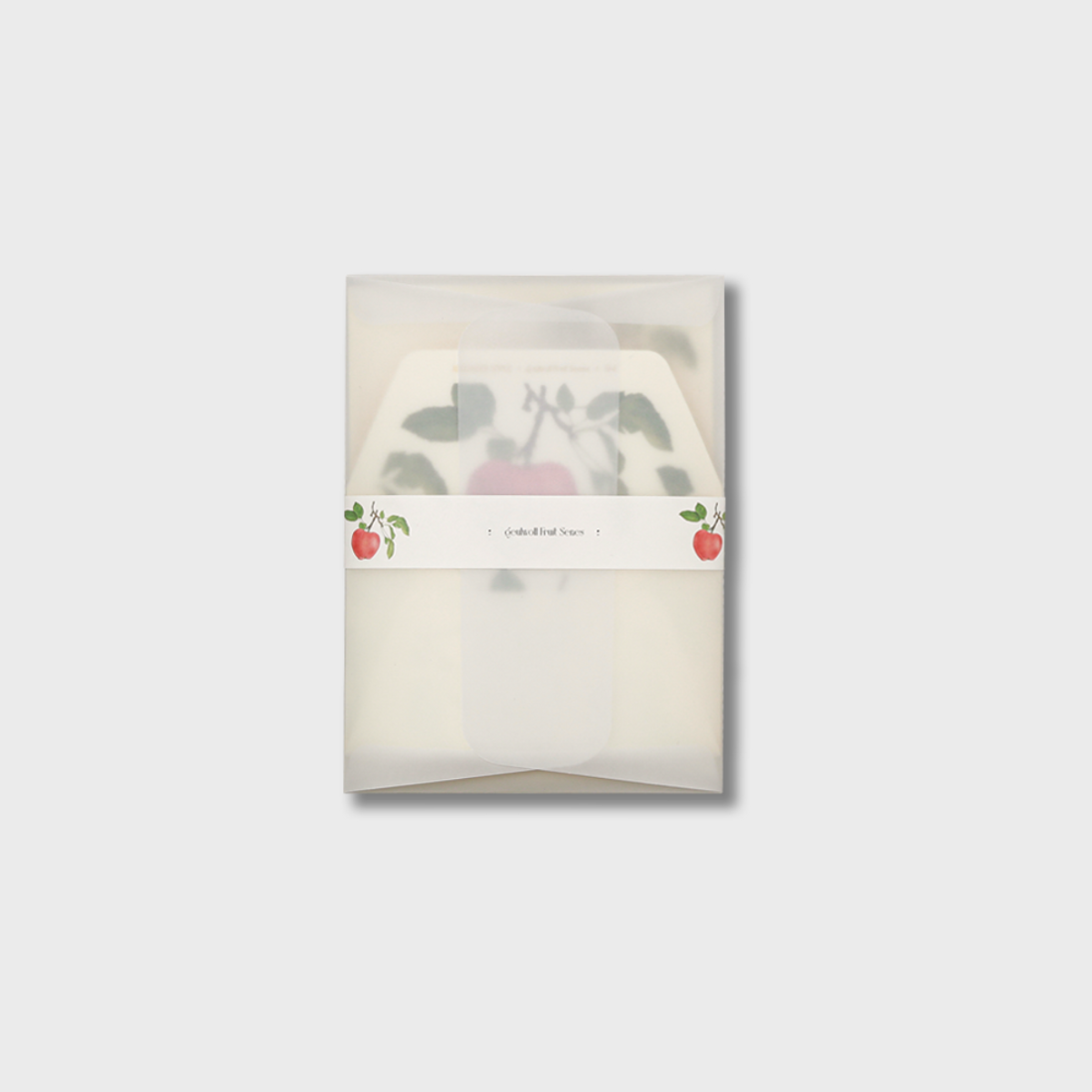 글월(GEULWOLL) Letter Set l Fruit Series 04 Alexander Apple