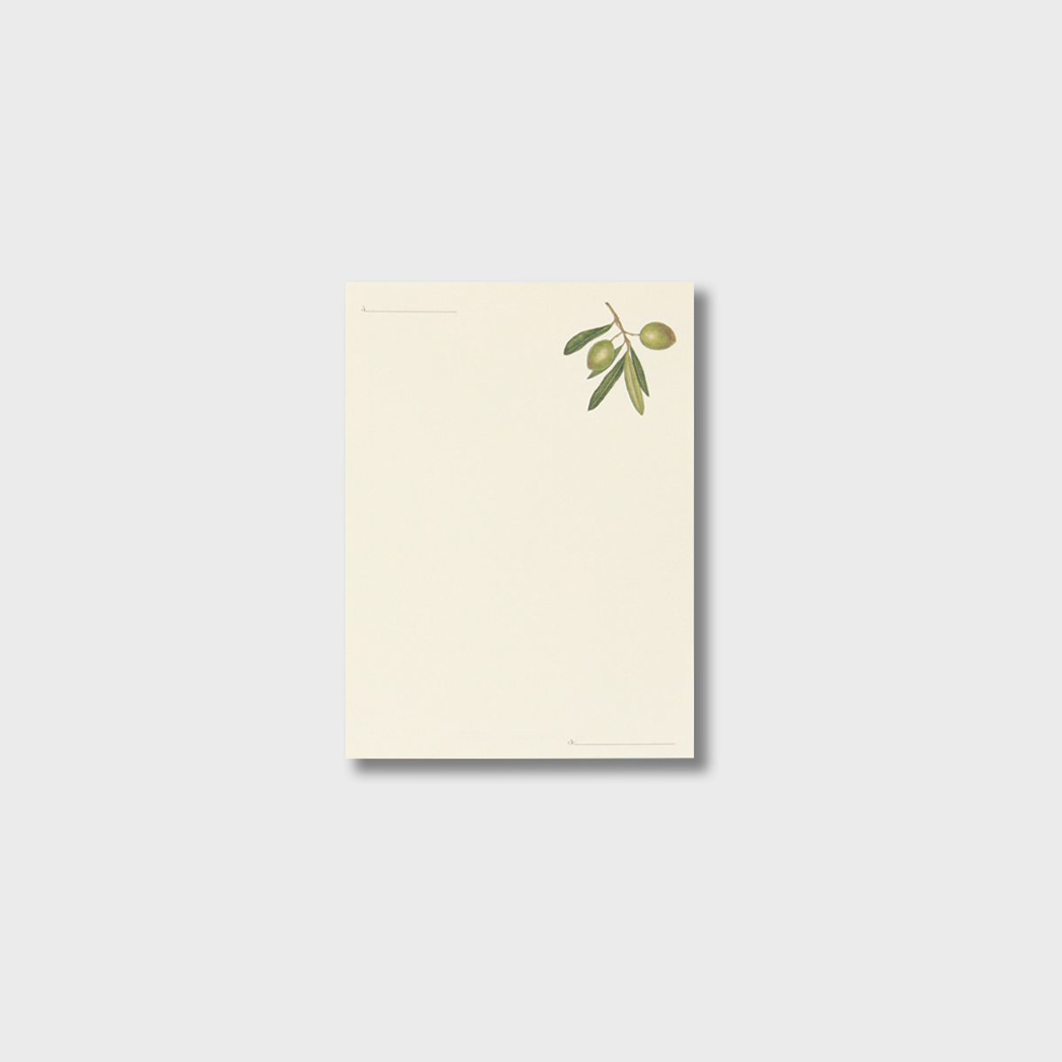 글월(GEULWOLL) Letter Set l Fruit Series 05 Olea Europaea