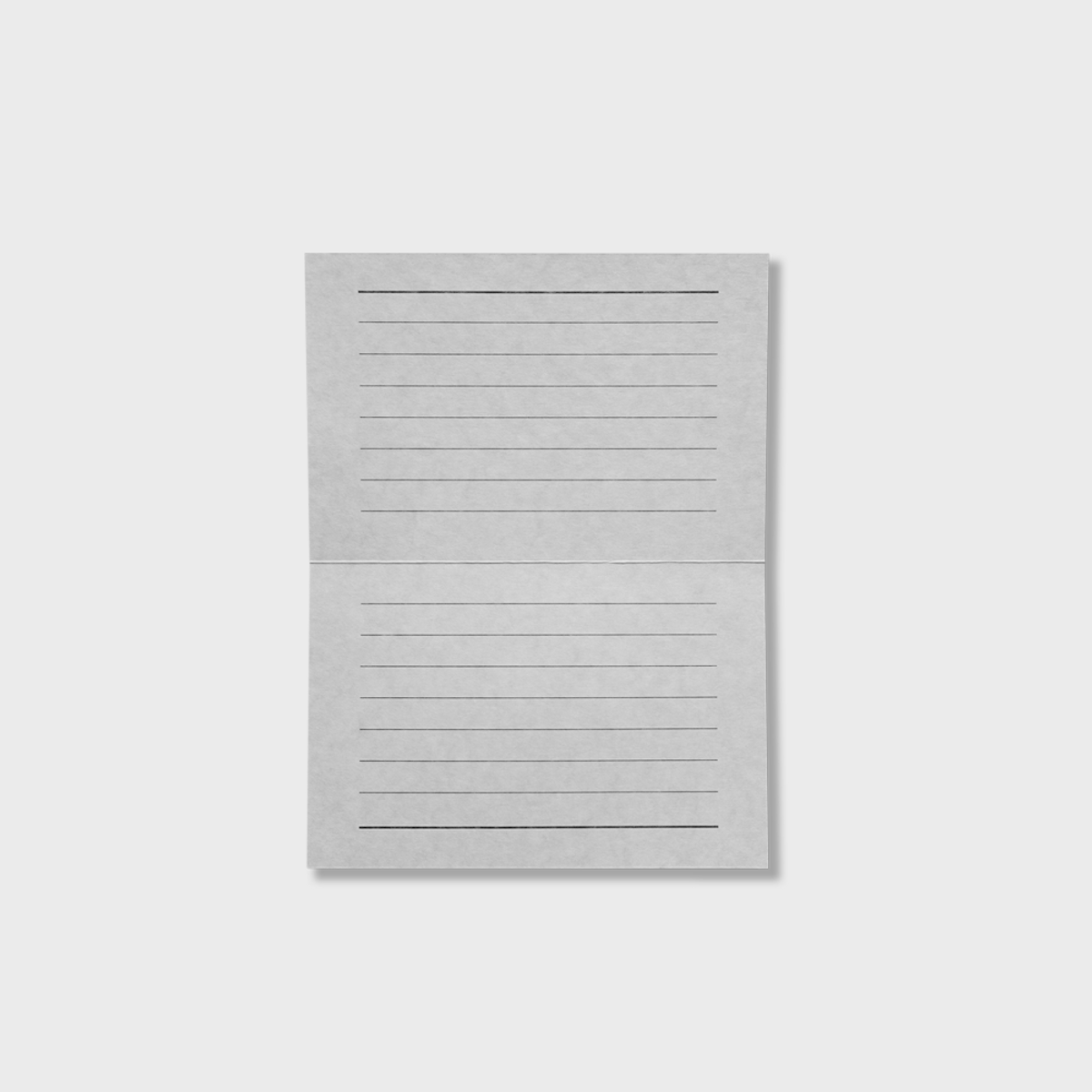 글월(GEULWOLL) Card l Months & Days - Light Grey