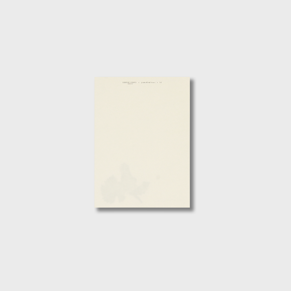 글월(GEULWOLL) Letter Set l Fruit Series 02 Verdelho Grape