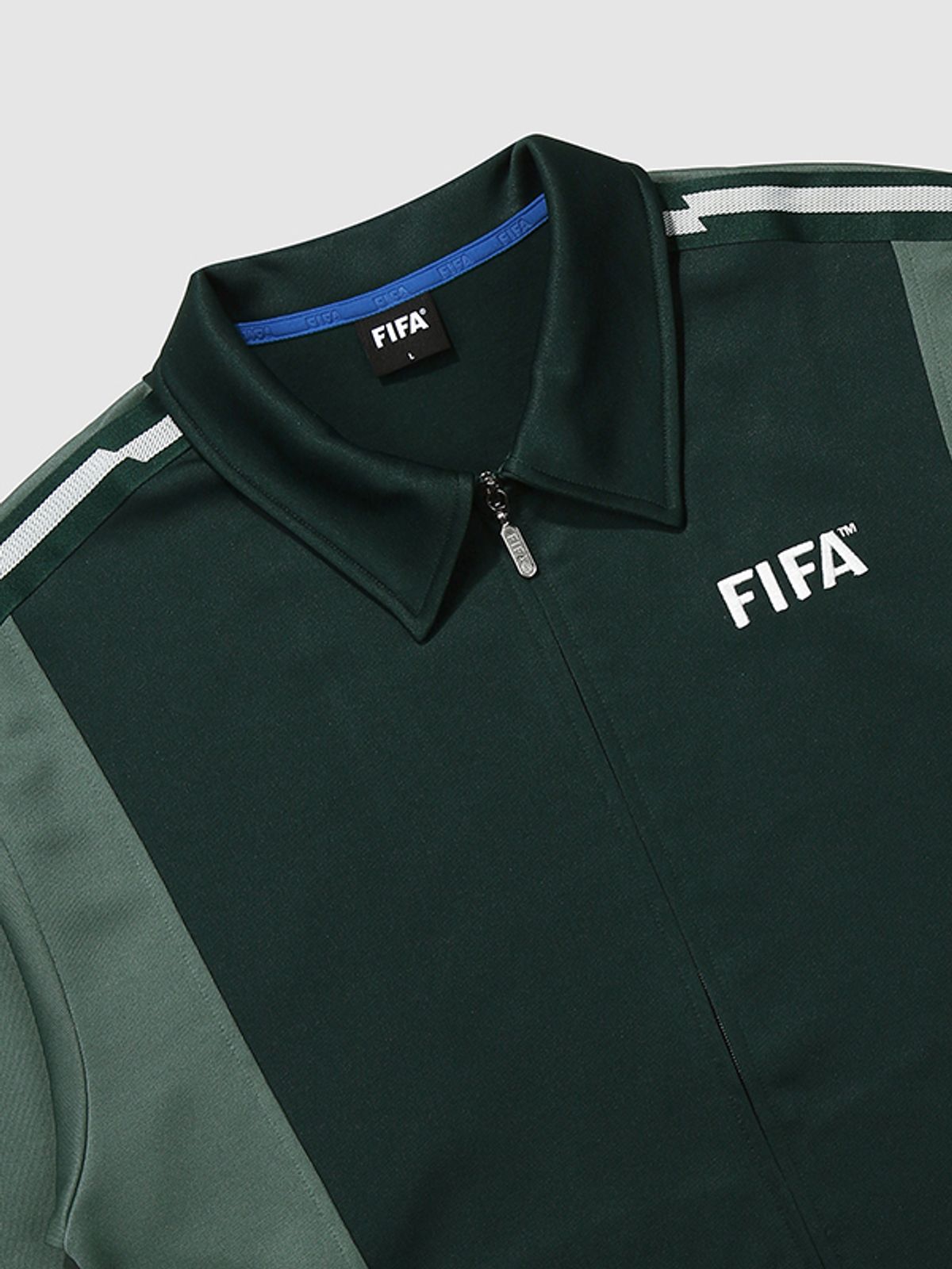 피파 1904(FIFA 1904) 테이프 트랙자켓 그린(FF23KT01U_730)