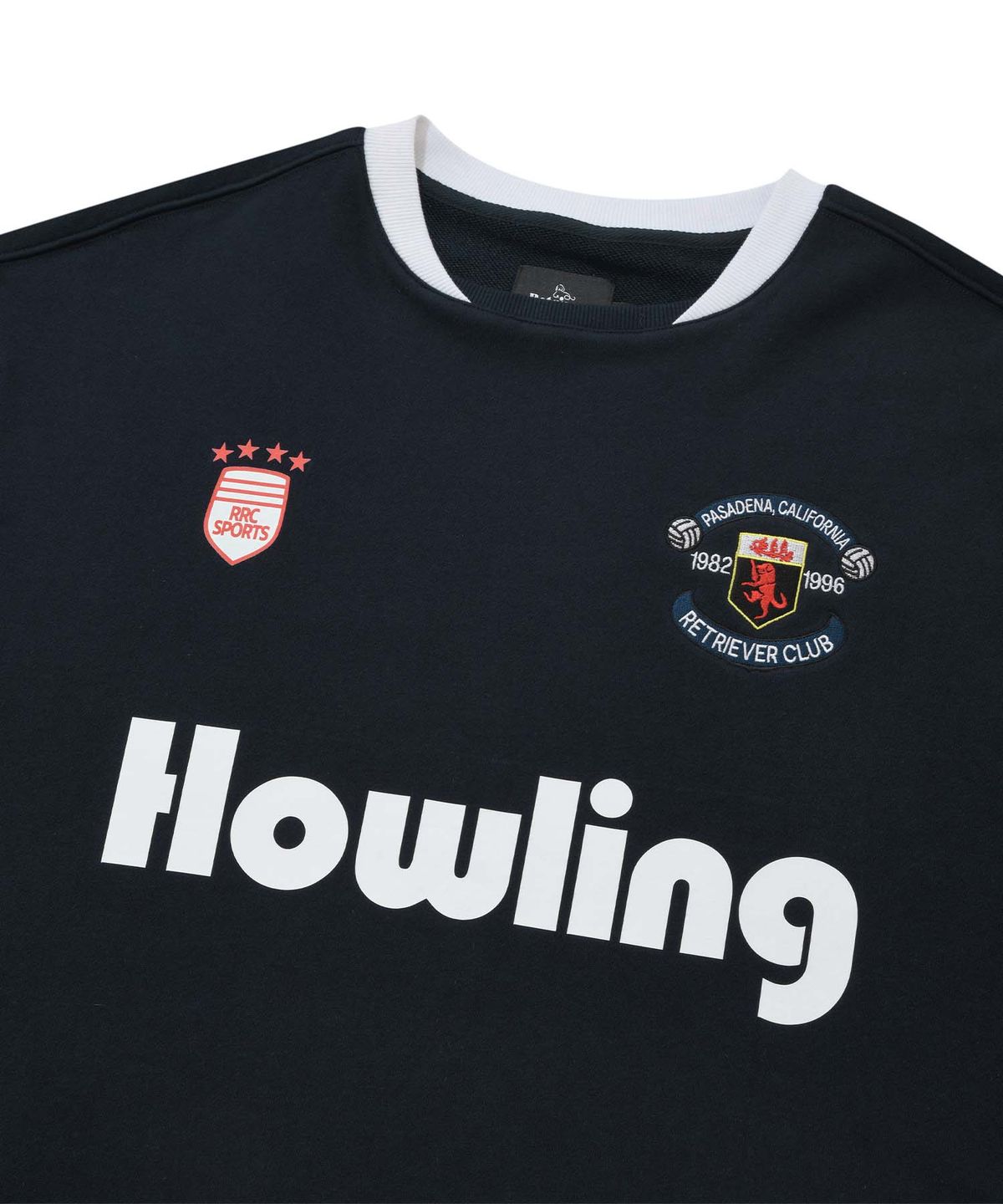 리트리버클럽(RETRIEVER CLUB) RRC SOCCER CREWNECK [NAVY]