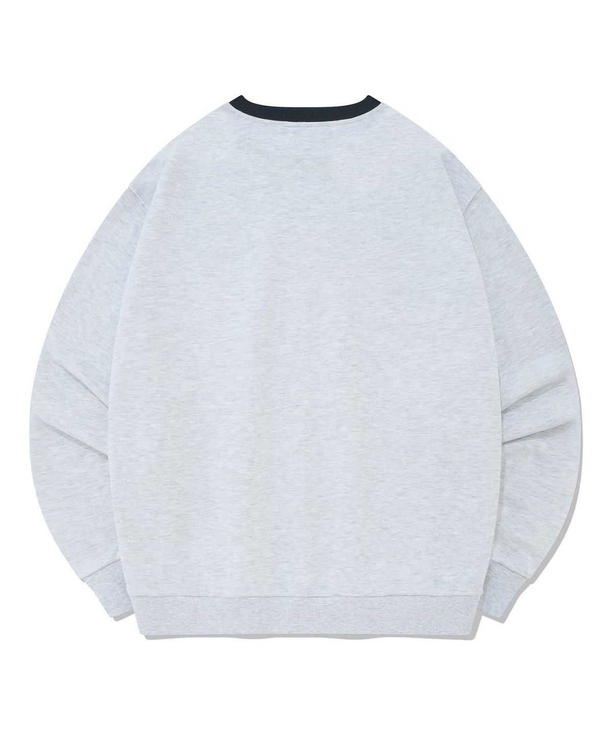 리트리버클럽(RETRIEVER CLUB) RRC SOCCER CREWNECK [MELANGE GRAY]