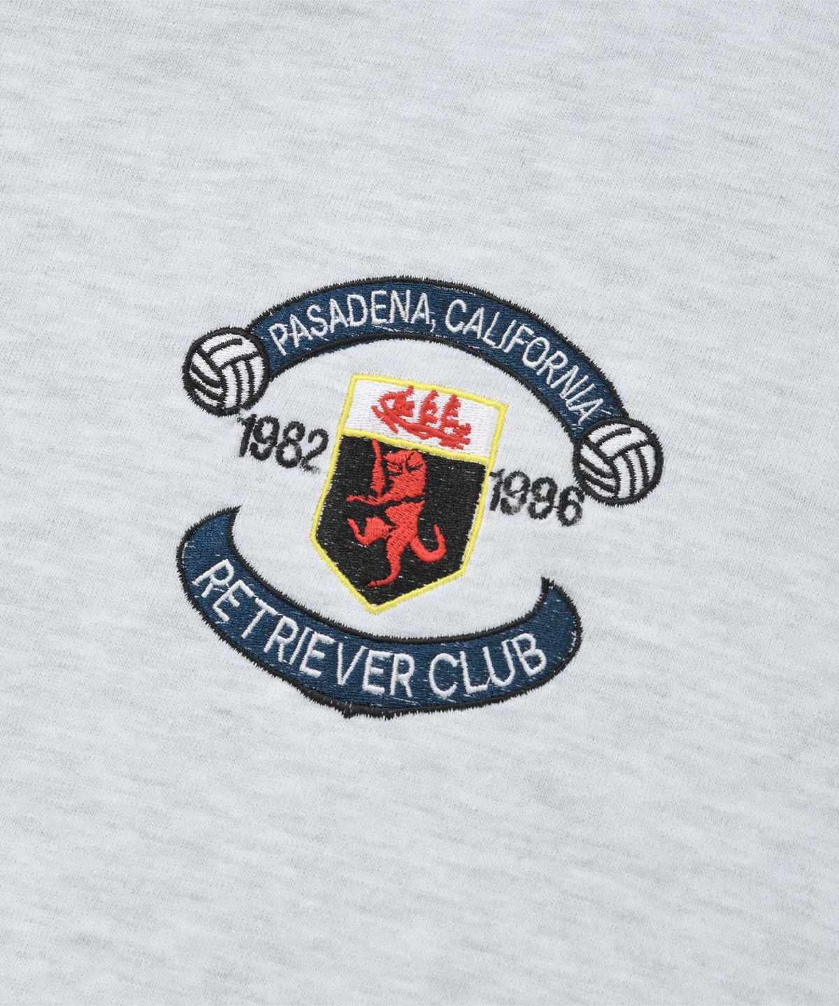 리트리버클럽(RETRIEVER CLUB) RRC SOCCER CREWNECK [MELANGE GRAY]