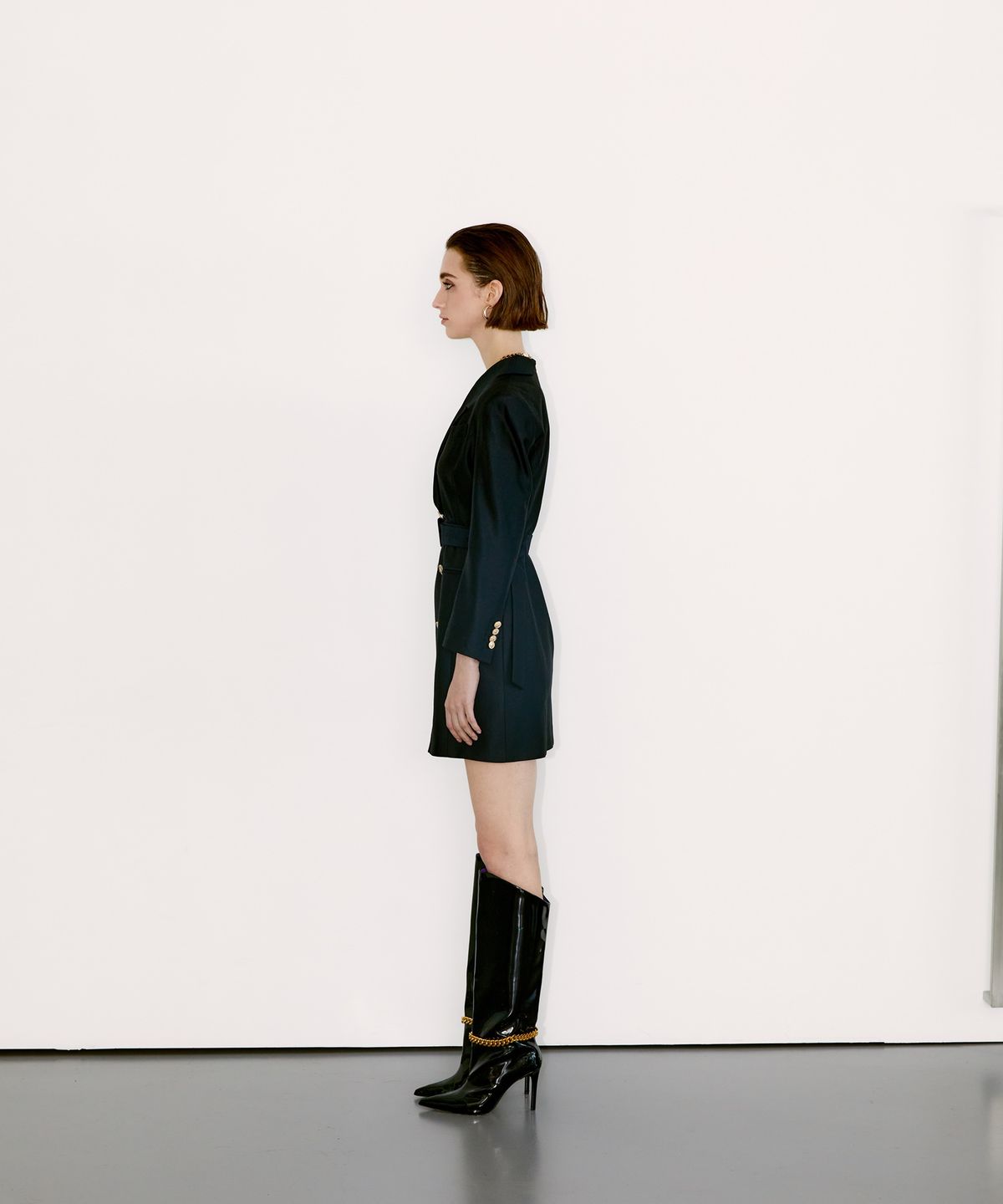 채뉴욕(CHAENEWYORK) Vivi Tailored Jacket Dress [Black]