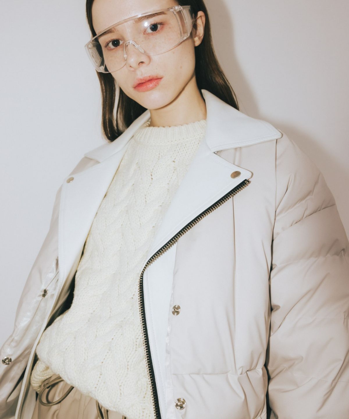 그라인(GRAENN) [사은품 증정]오버사이즈 에코 패딩 점퍼_베이지