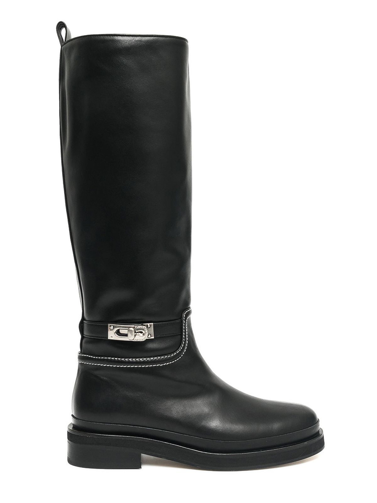 블랑토(BLANC TOE) 롱부츠 B22F58-BLACK