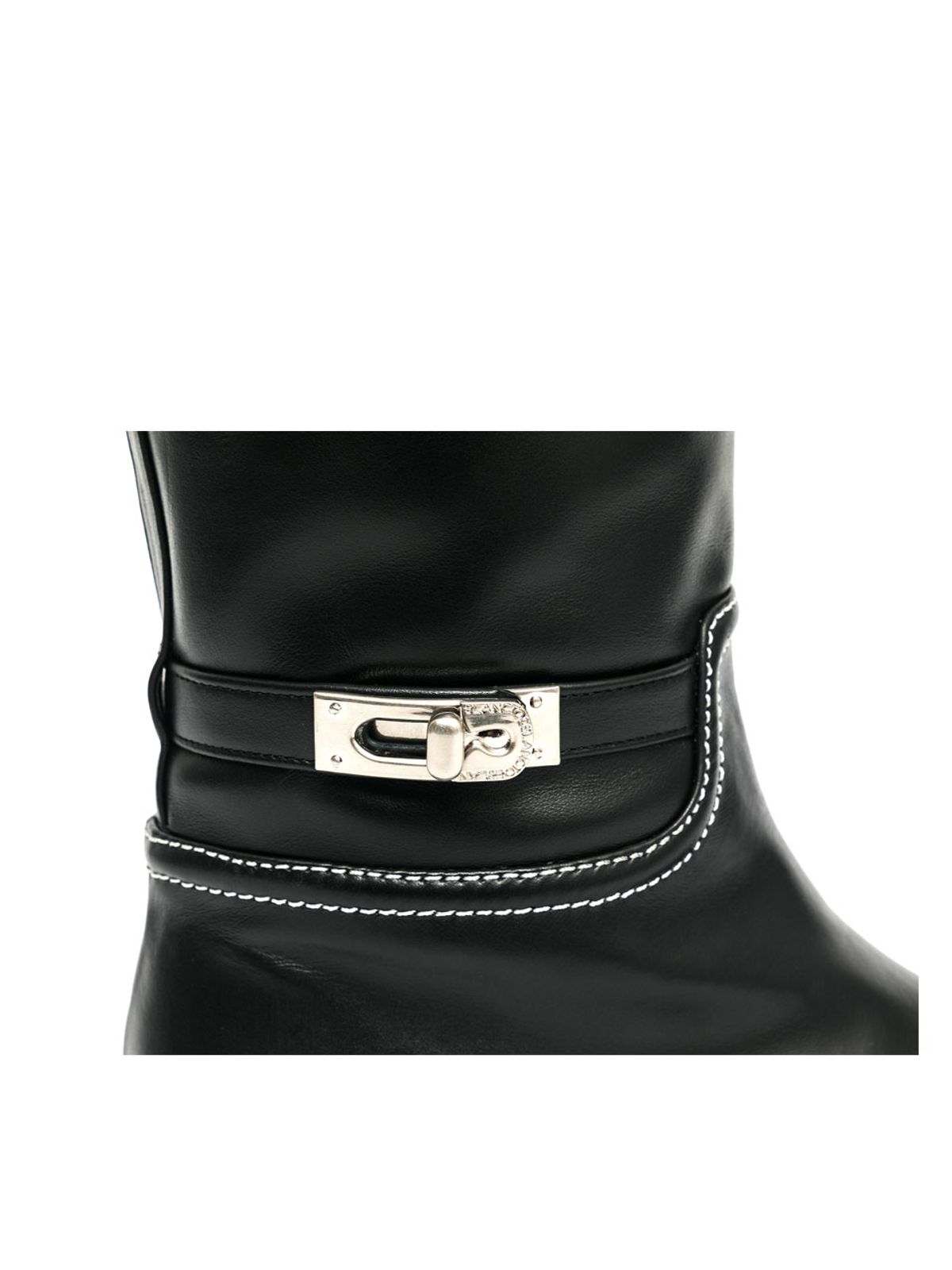 블랑토(BLANC TOE) 롱부츠 B22F58-BLACK