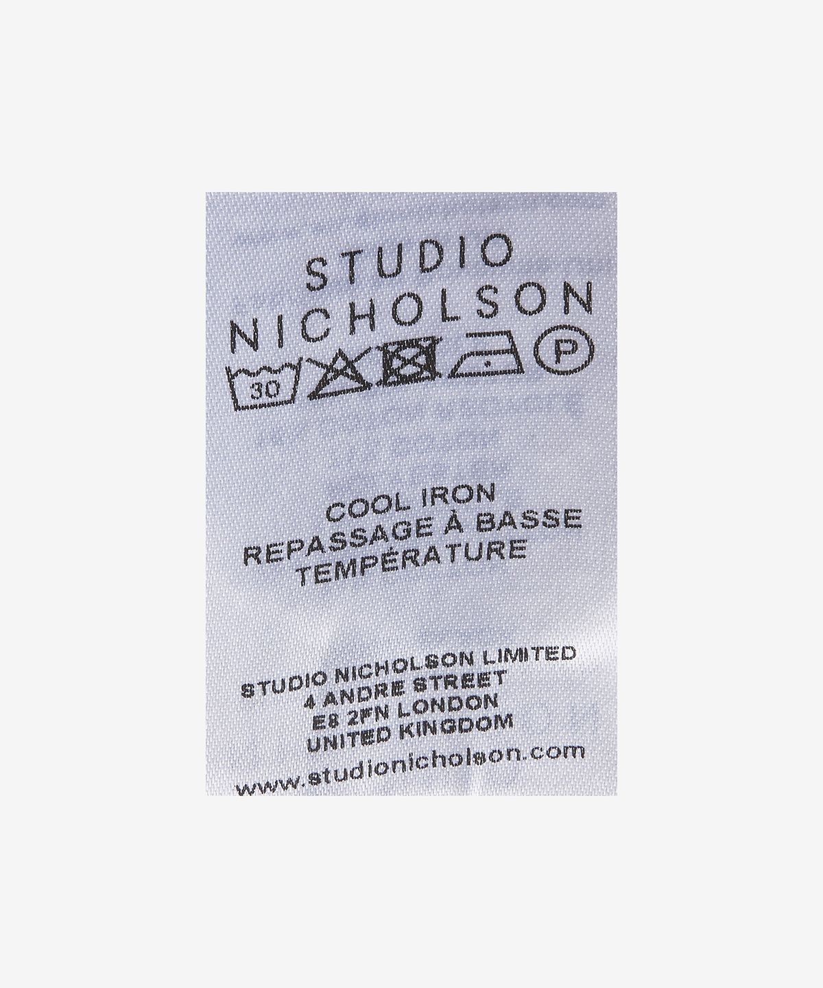 스튜디오니콜슨(STUDIO NICHOLSON) 푸크 데님 팬츠 - 블랙 / PUCHSNM841BLACK