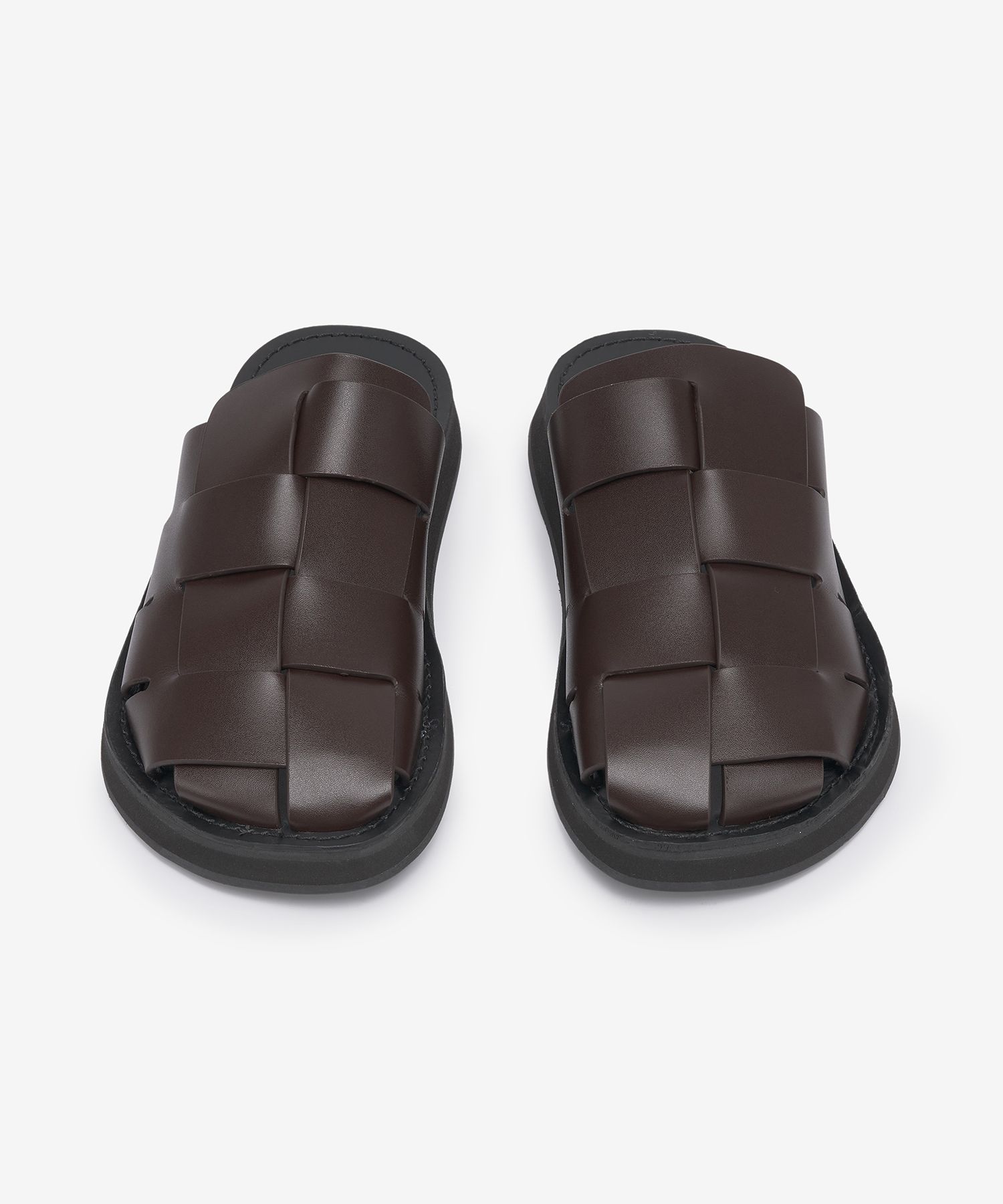 ◆HEREU◆ Dira Slide Dark Brown WFP22DIRA002 WFP22DIRA002FW2 MUSINSA | HEREU Dira Slide - Dark Brown / WFP22DIRA002