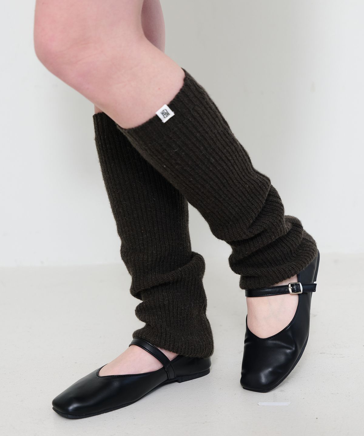 로씨로씨(ROCCI ROCCI) Knit Leg Warmer [KHAKI]