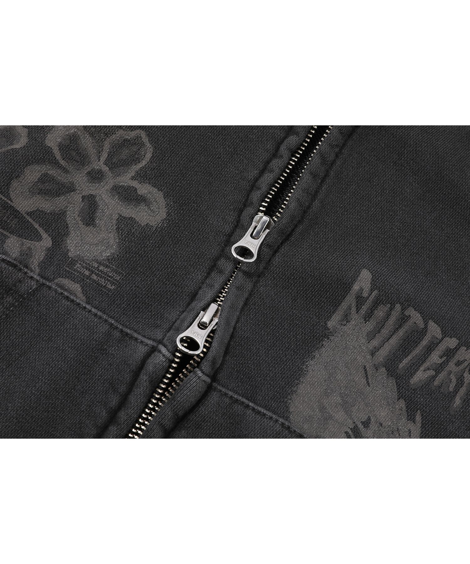 MUSINSA | CPGN STUDIO [2-WAY] Flutter Pigment CROP Zip-up