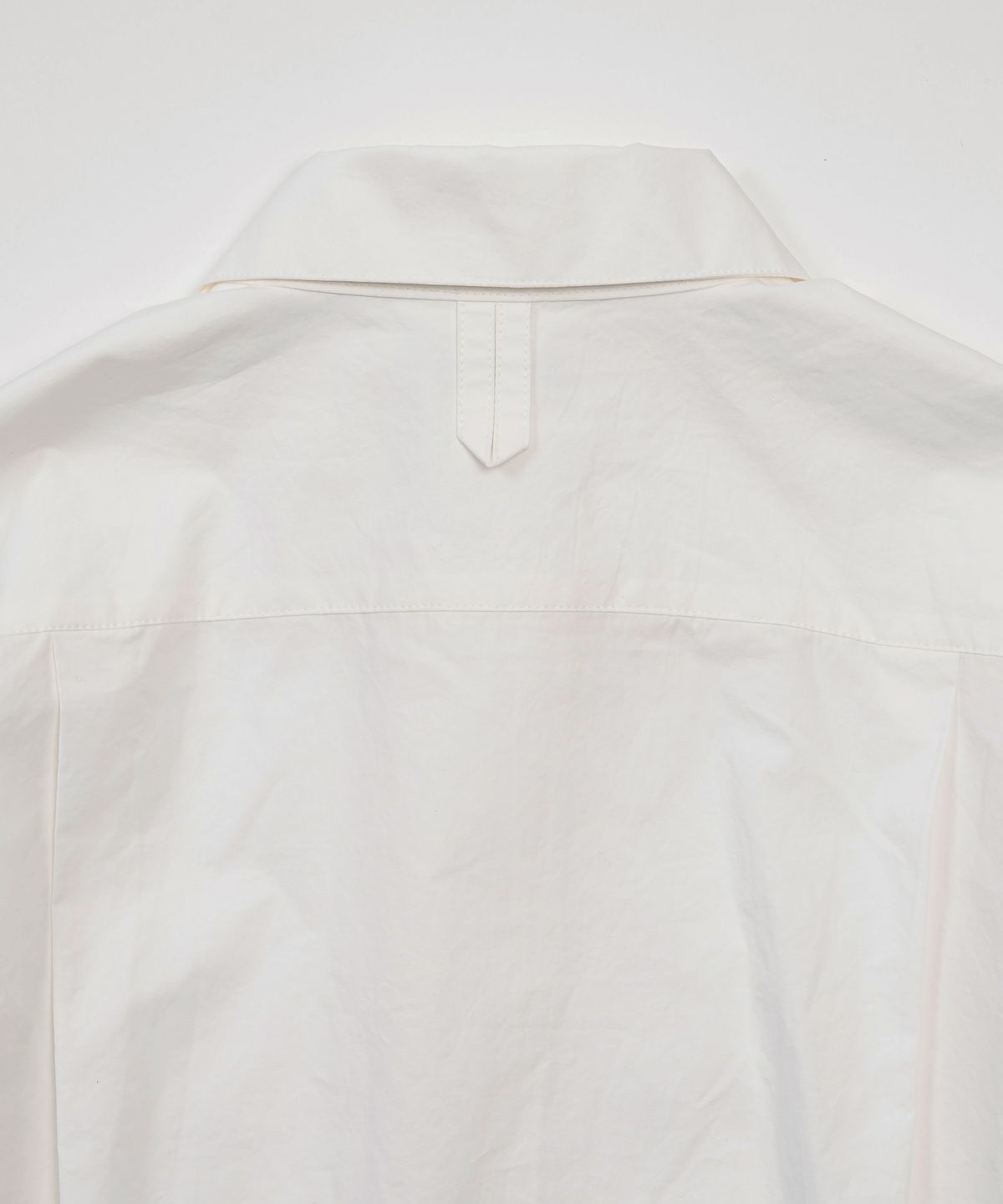 코튼벨(COTTON BELL) 와이드 플래킷 셔츠 - Off White