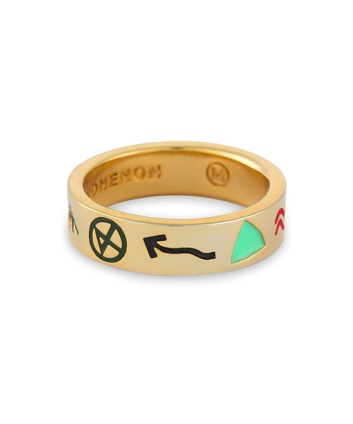 논논(NONENON) DOODLE RNG(6mm) SILVER925(18K GOLD PLATED)