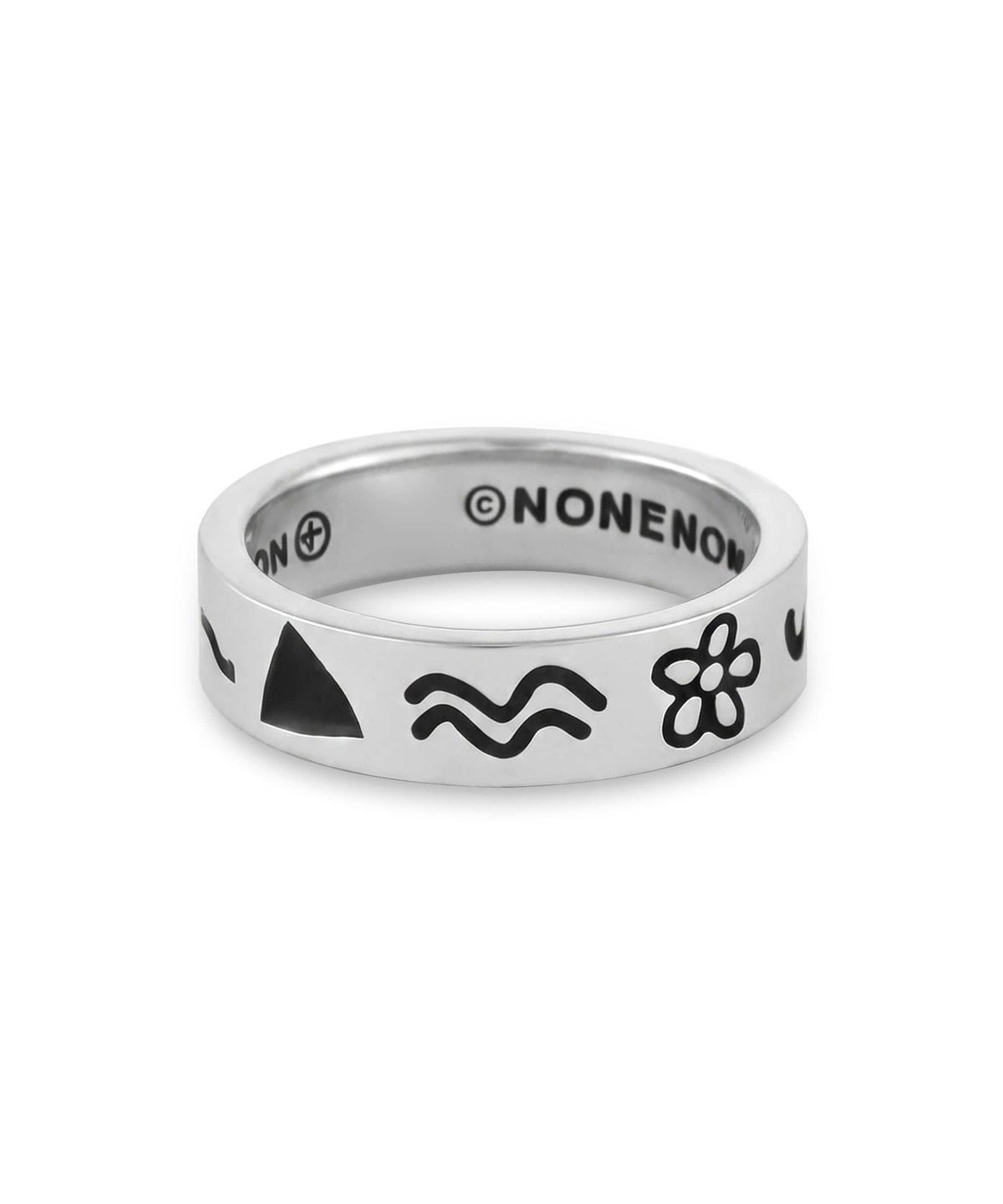 논논(NONENON) DOODLE RNG(6mm) SILVER925
