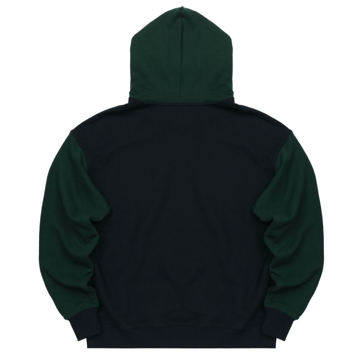 글러브웍스(GLOVEWORKS) Bring it home 2tone Hoodie  (Navy)