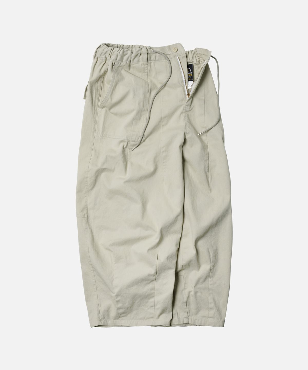 프리즘웍스(FRIZMWORKS) TWILL BALLOON PANTS _ LIGHT KHAKI