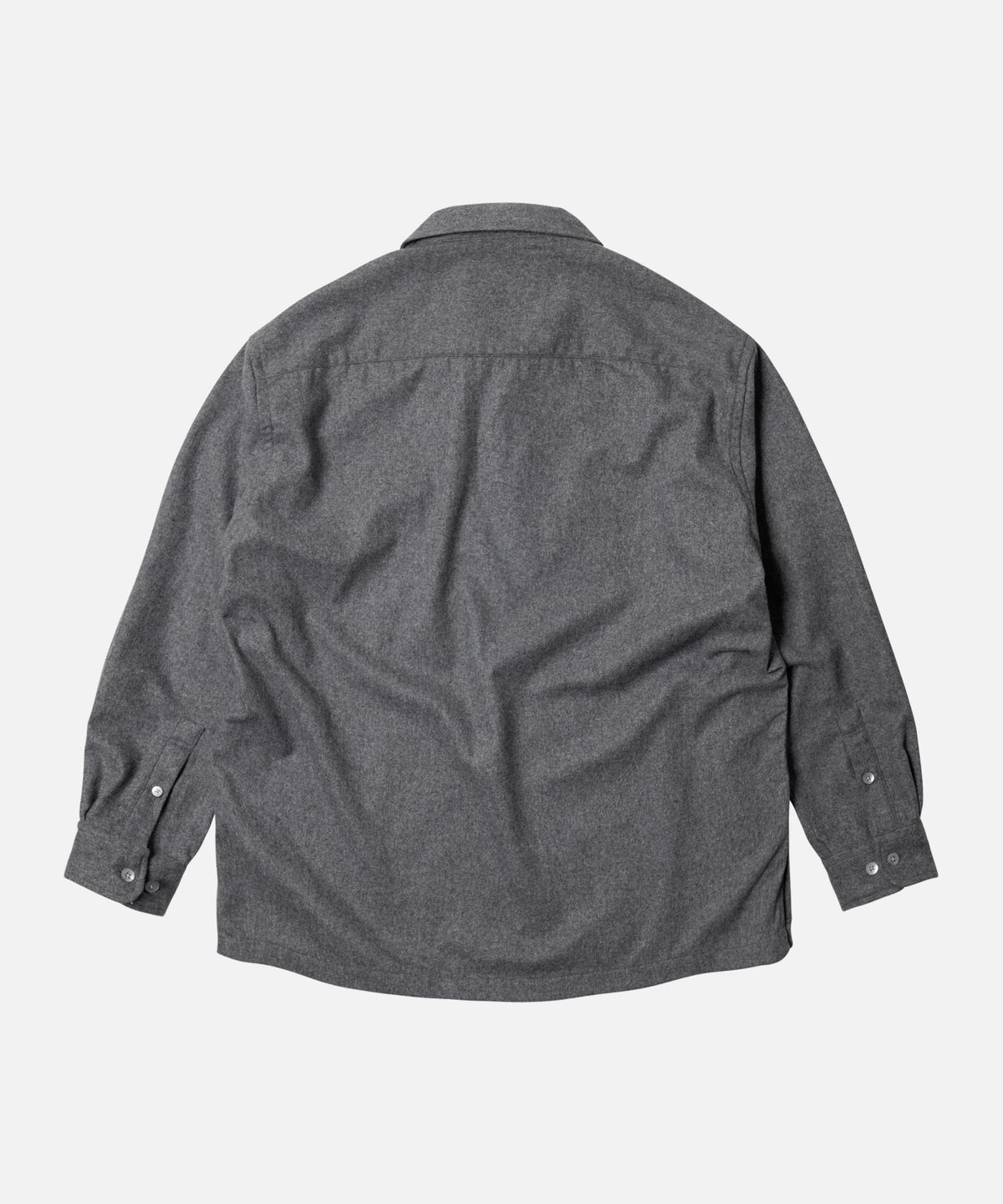 프리즘웍스(FRIZMWORKS) WOOL PULLOVER SHIRT _ GRAY