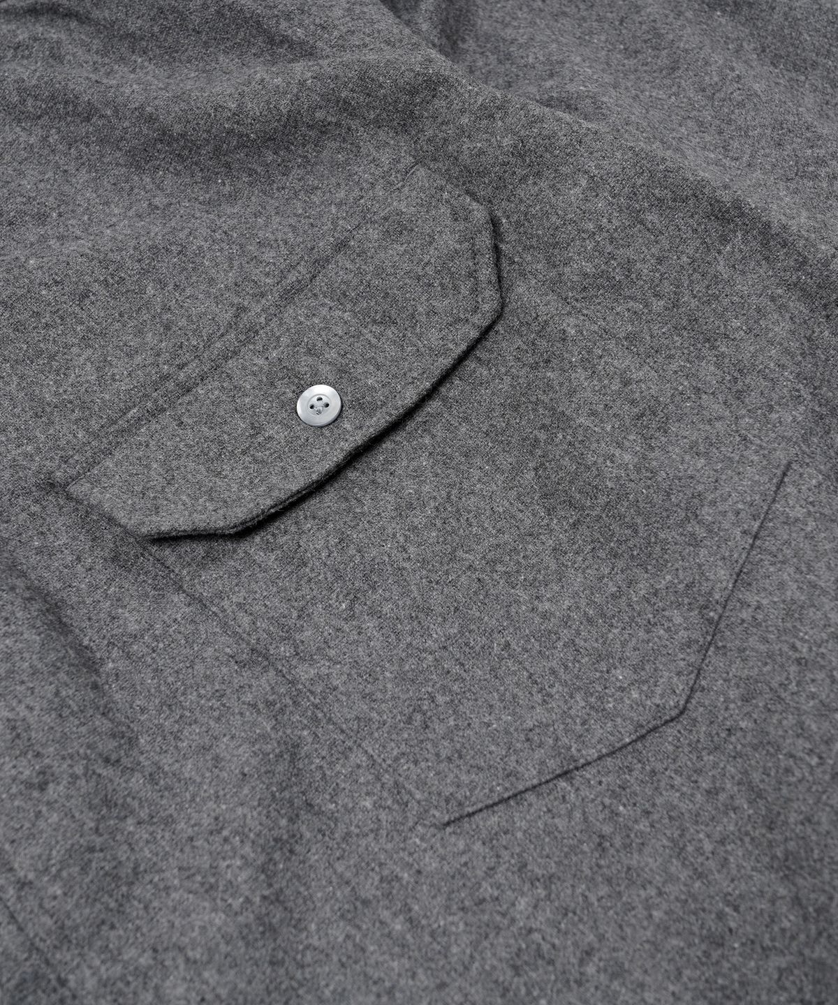 프리즘웍스(FRIZMWORKS) WOOL PULLOVER SHIRT _ GRAY