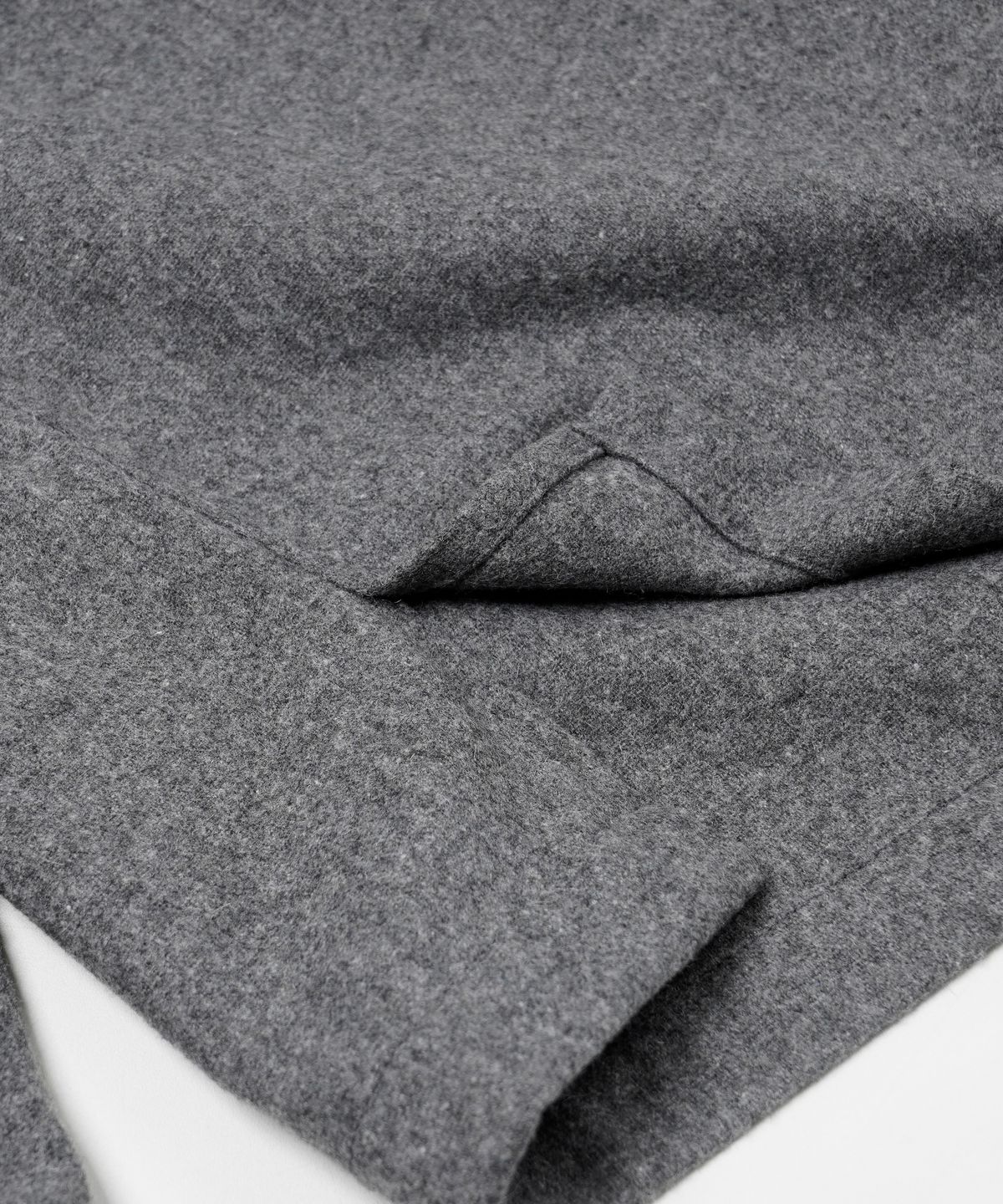 프리즘웍스(FRIZMWORKS) WOOL PULLOVER SHIRT _ GRAY