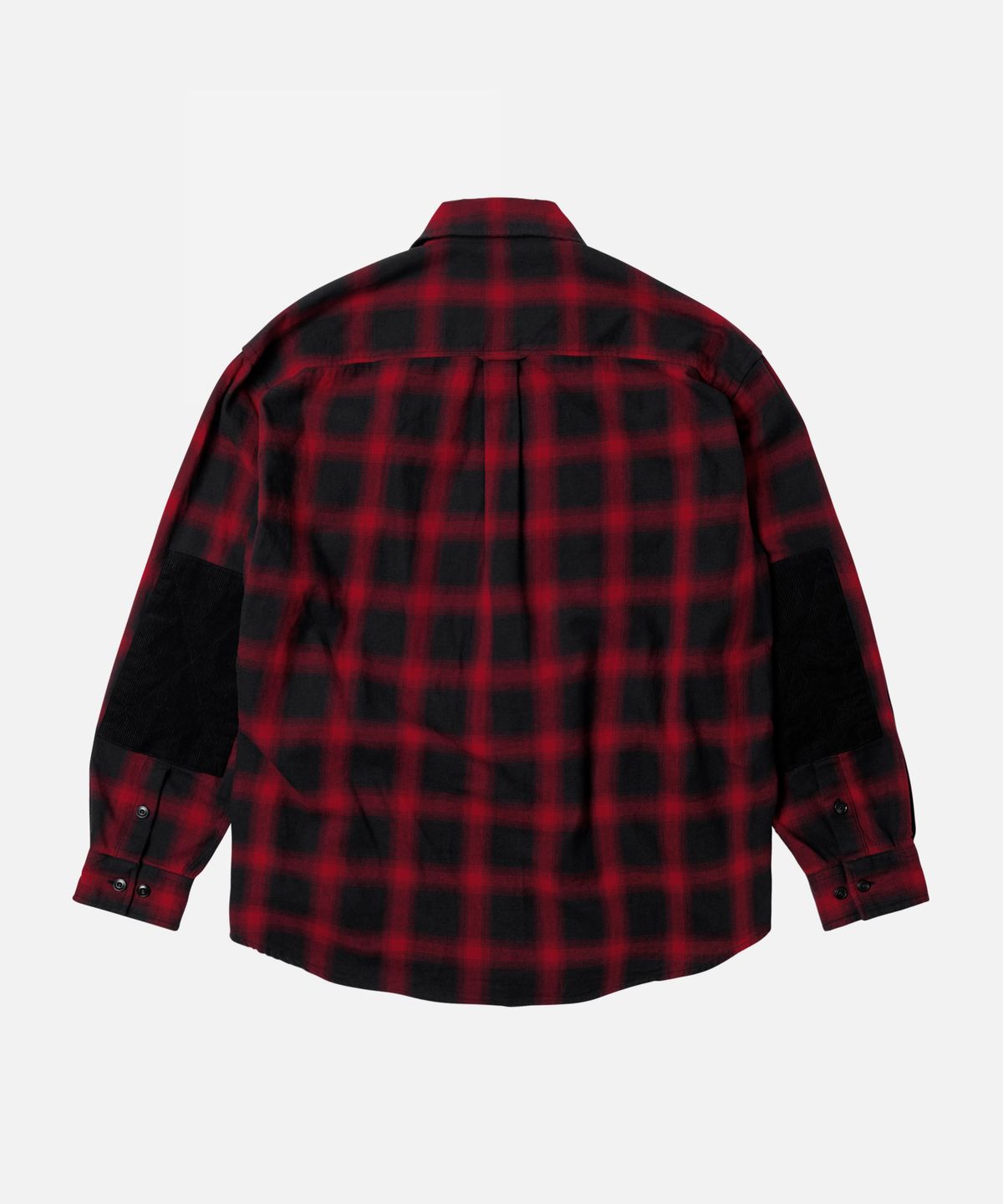프리즘웍스(FRIZMWORKS) OMBRE CHECK SHIRT _ RED
