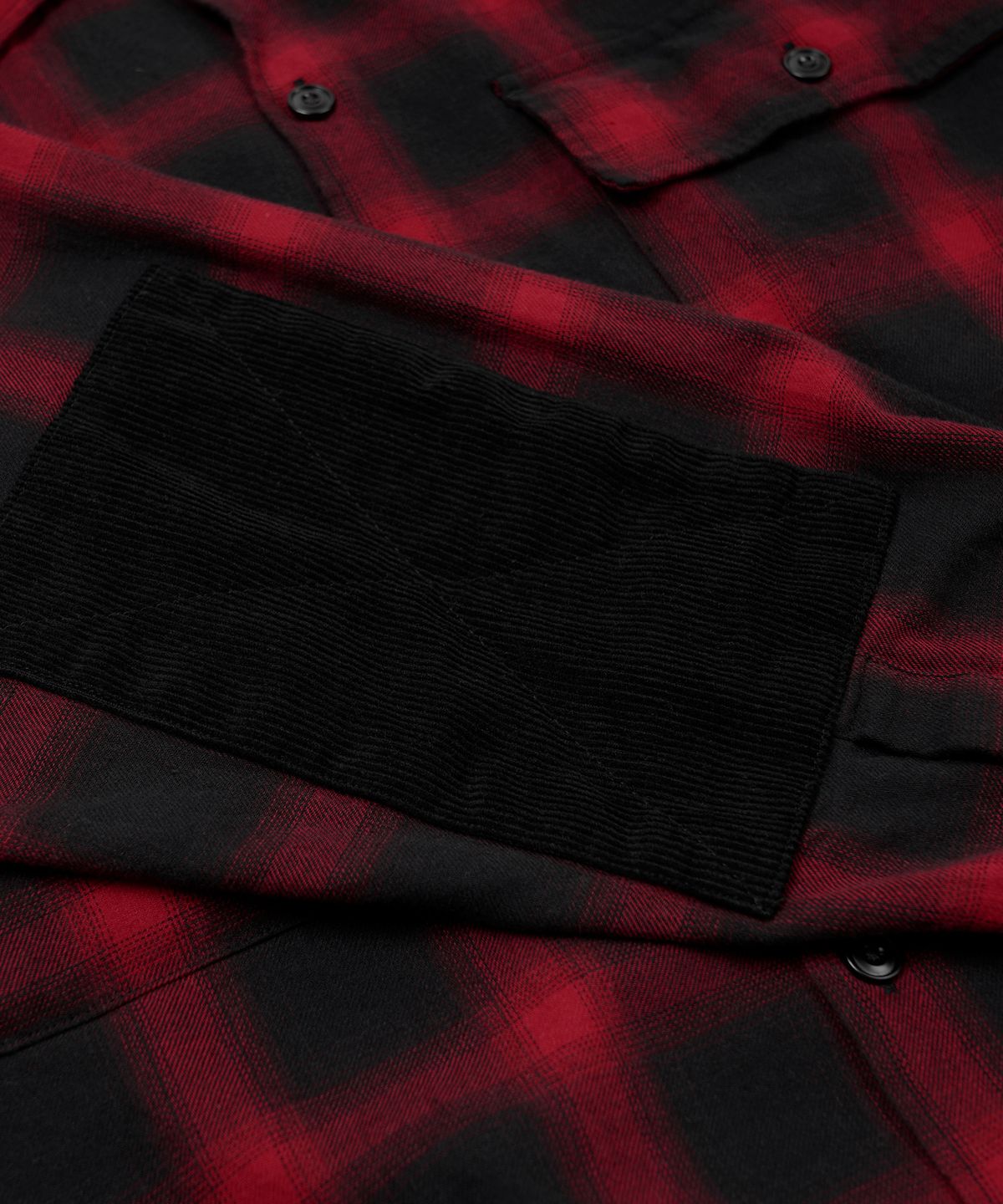 프리즘웍스(FRIZMWORKS) OMBRE CHECK SHIRT _ RED