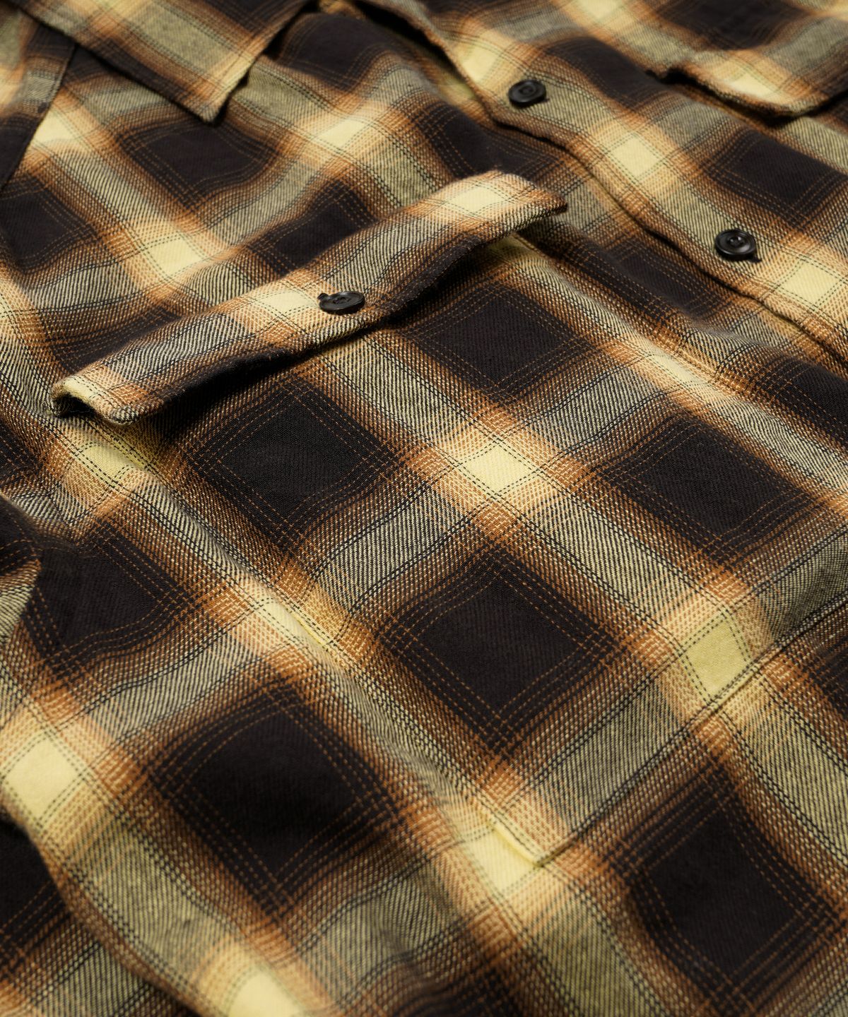 프리즘웍스(FRIZMWORKS) OMBRE CHECK SHIRT _ BROWN